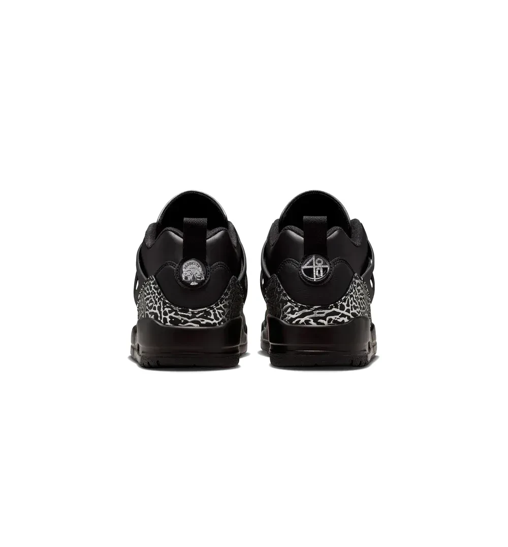 Кросівки Air Jordan Spizike Low Black Metallic Silver чоловічі 4
