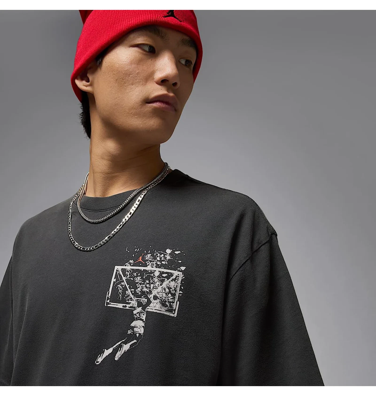 Футболка чоловіча Nike Brk Svv Ovsz Gfx Ss Crew Black 3