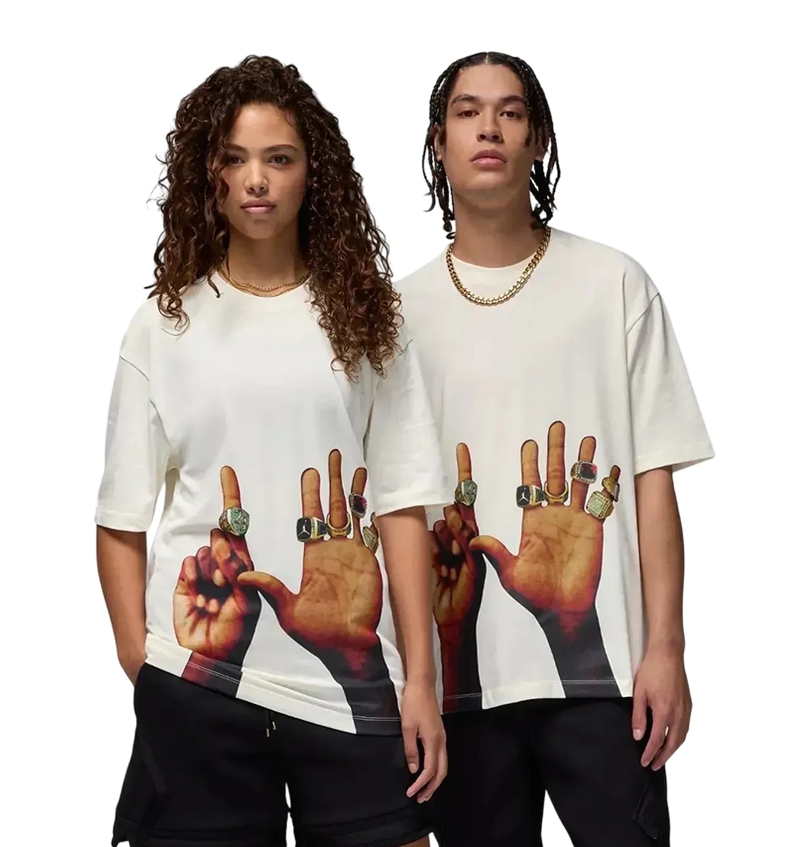 Футболка унісекс Air Jordan Flt Mvp Rngs 85 Ss Crew Beige
