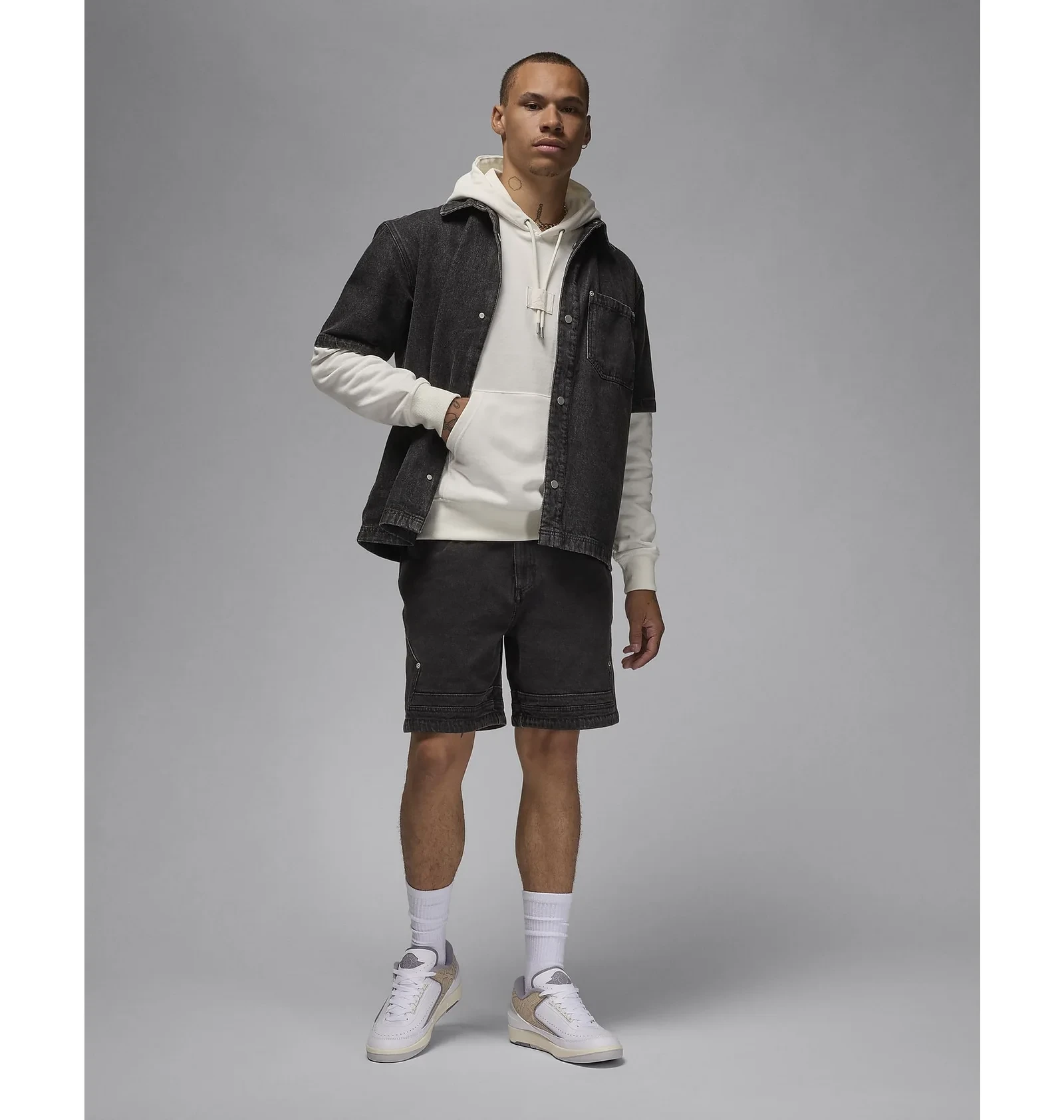 Шорти чоловічі Air Jordan Denim Black 2