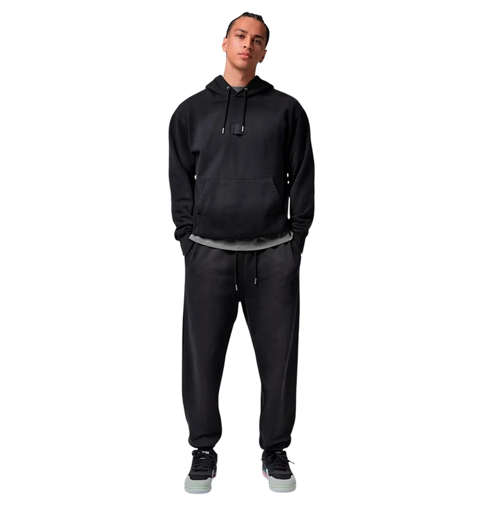 Спортивний костюм чоловічий Air Jordan Flt Flc Po Black