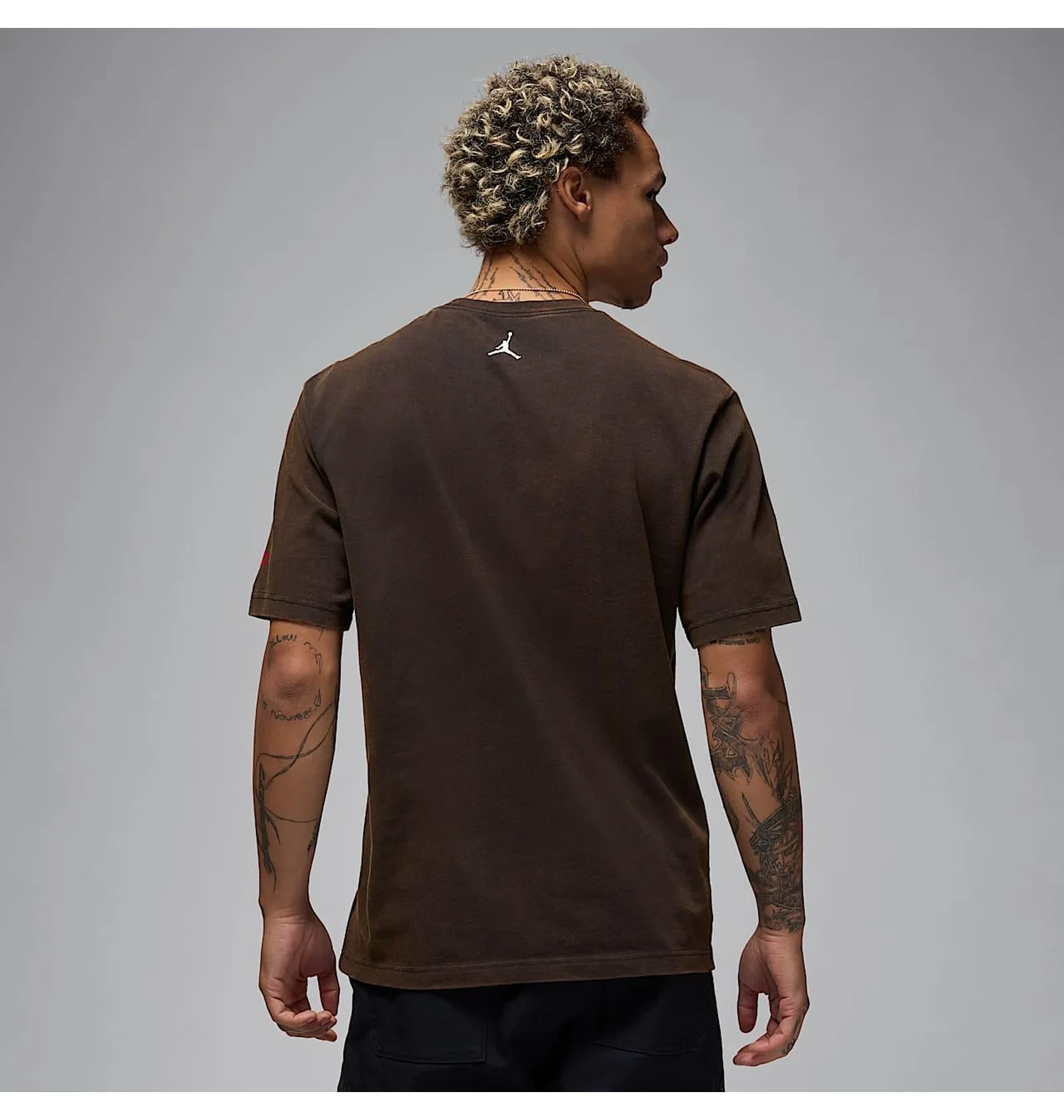Футболка чоловіча Air Jordan M J Reissue Gx Ss Crew Brown 3