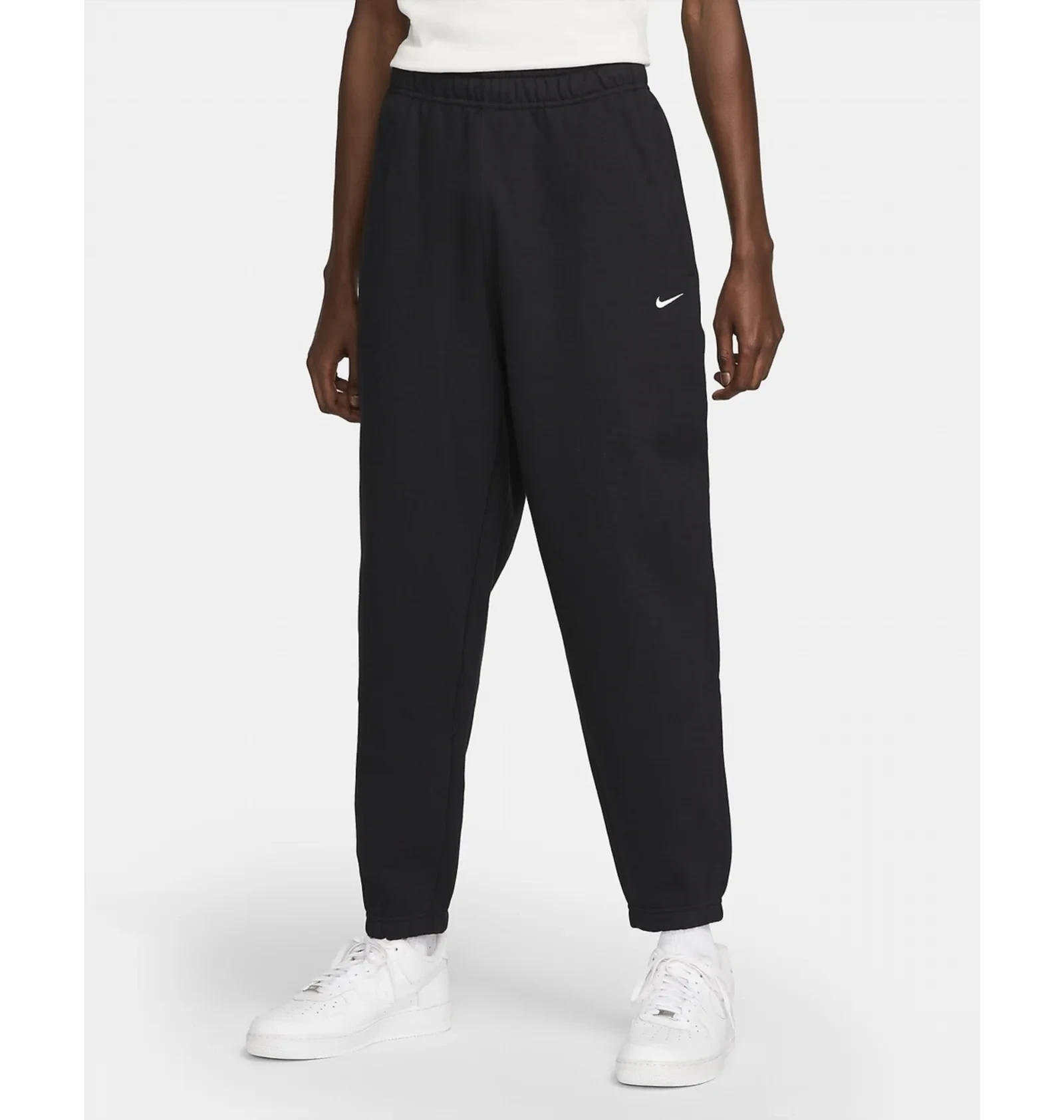 Штани чоловічі Nike Solo Swoosh Fleece Joggers Black 2