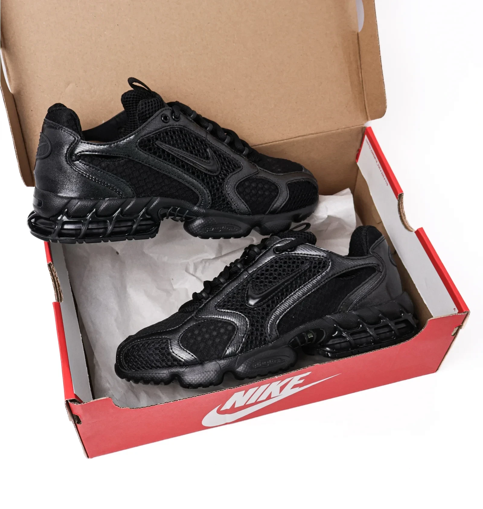Кросівки чоловічі Nike Air Zoom Spiridon Cage 2 Sneaker Black 2