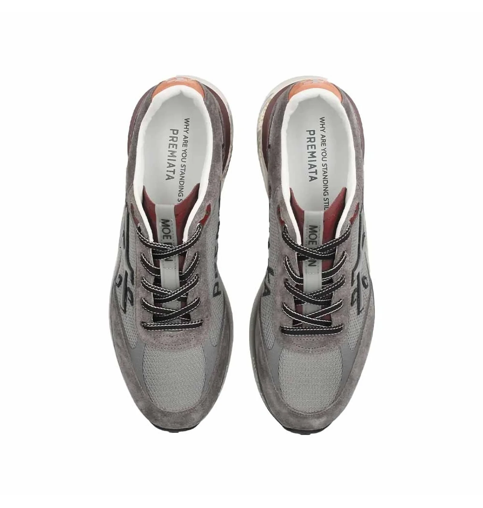 Кросівки чоловічі Premiata Moerun Grey 4