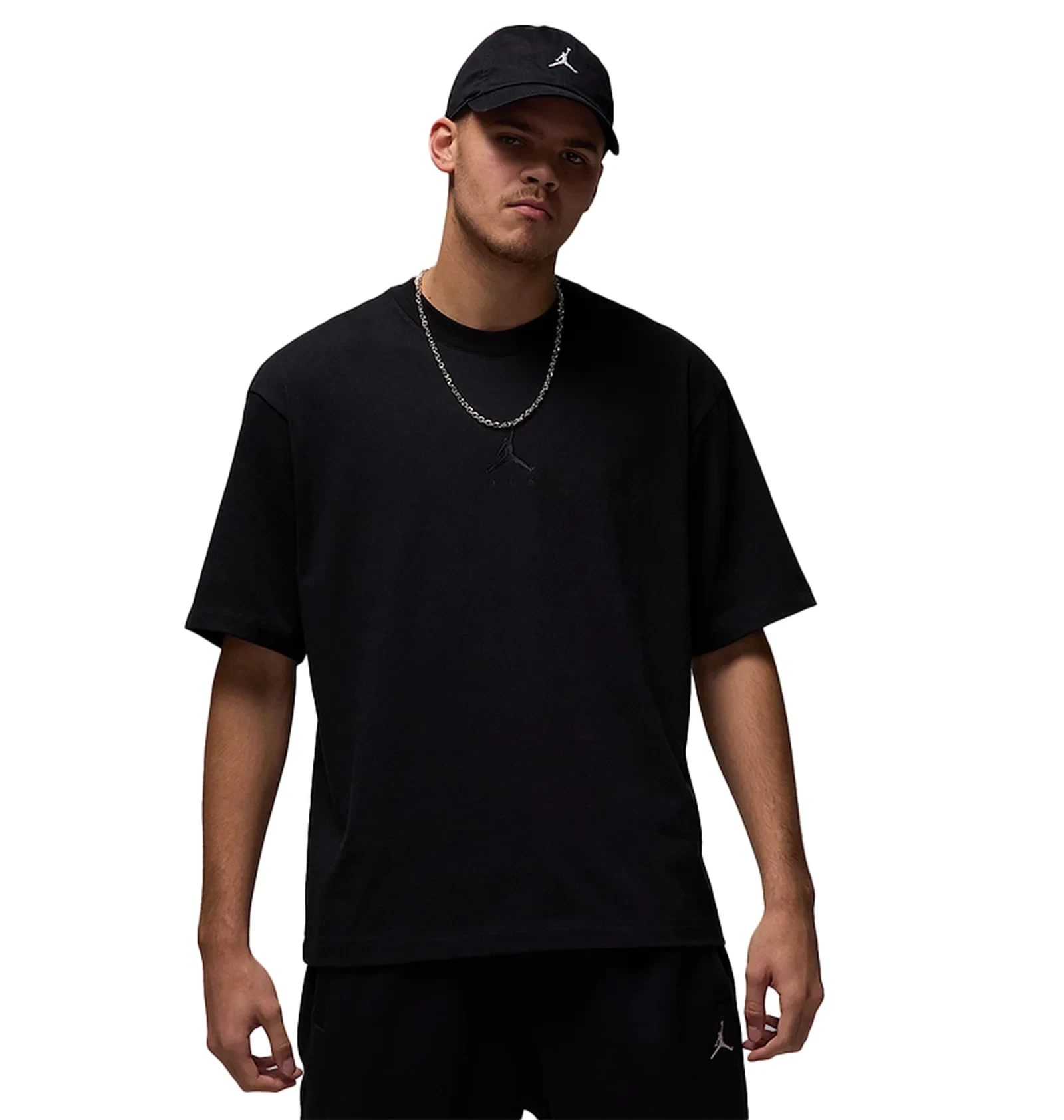 Футболка чоловіча Air Jordan Flight Essentials Oversized T-Shirt Black
