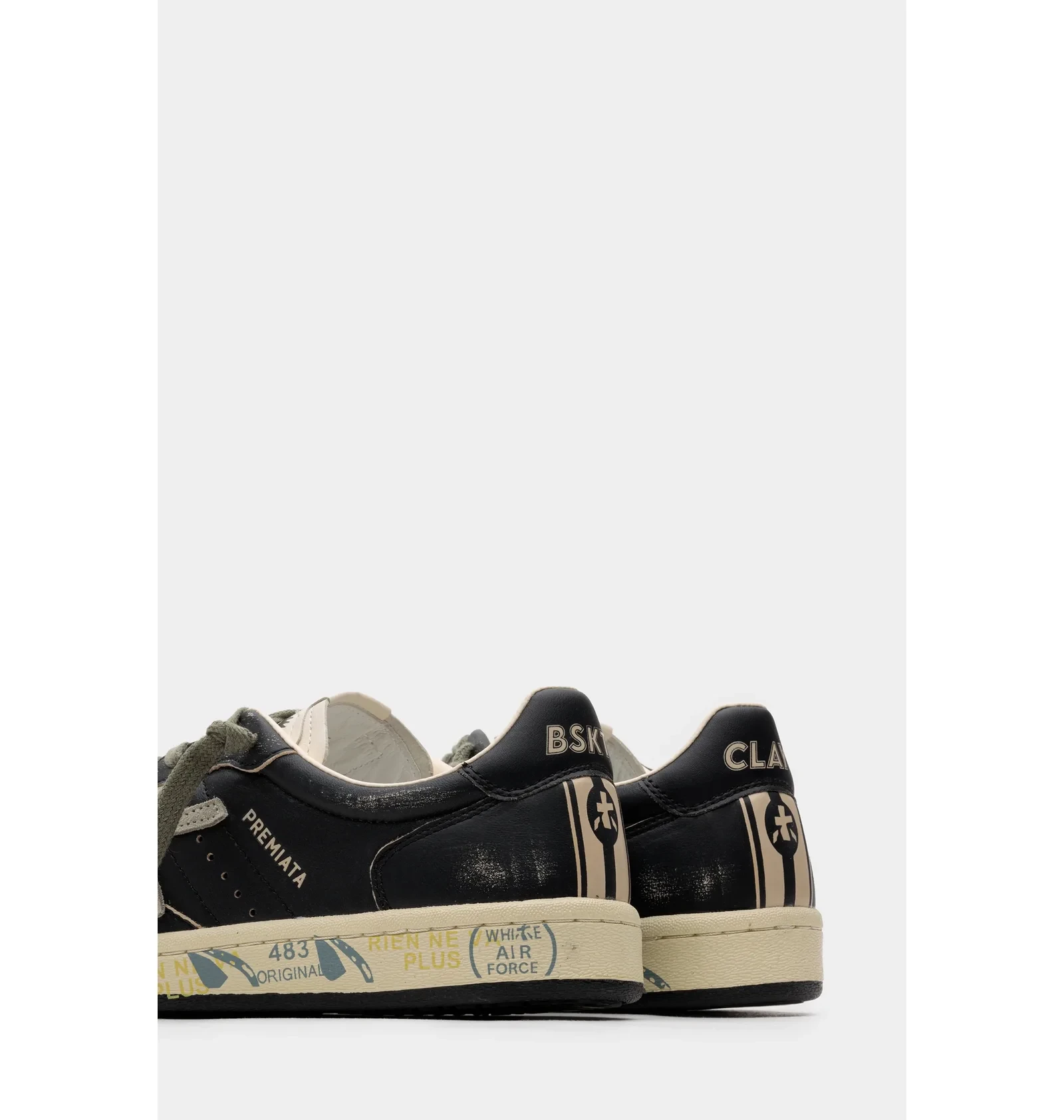 Кросівки чоловічі Premiata Bskt Clay Black 4