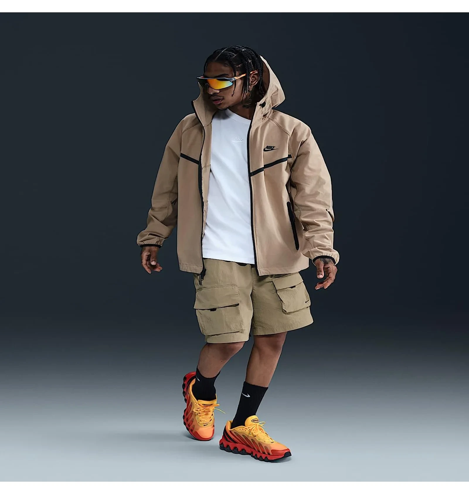 Шорти чоловічі Nike Tech Cargo Brown 4