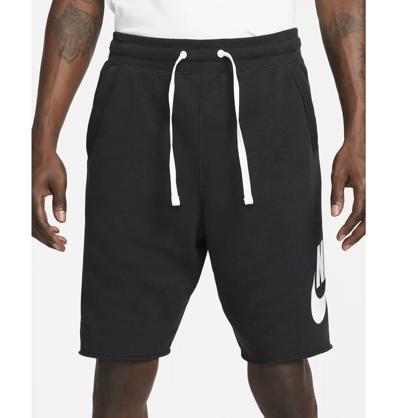 Шорти чоловічі Nike Club Alumni Mens French Terry Black 3