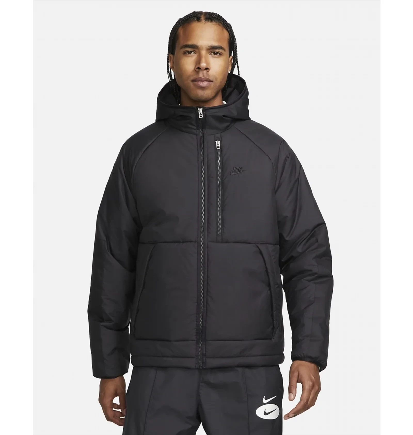 Куртка чоловіча Nike Sportswear Therma-Fit Legacy Black 2