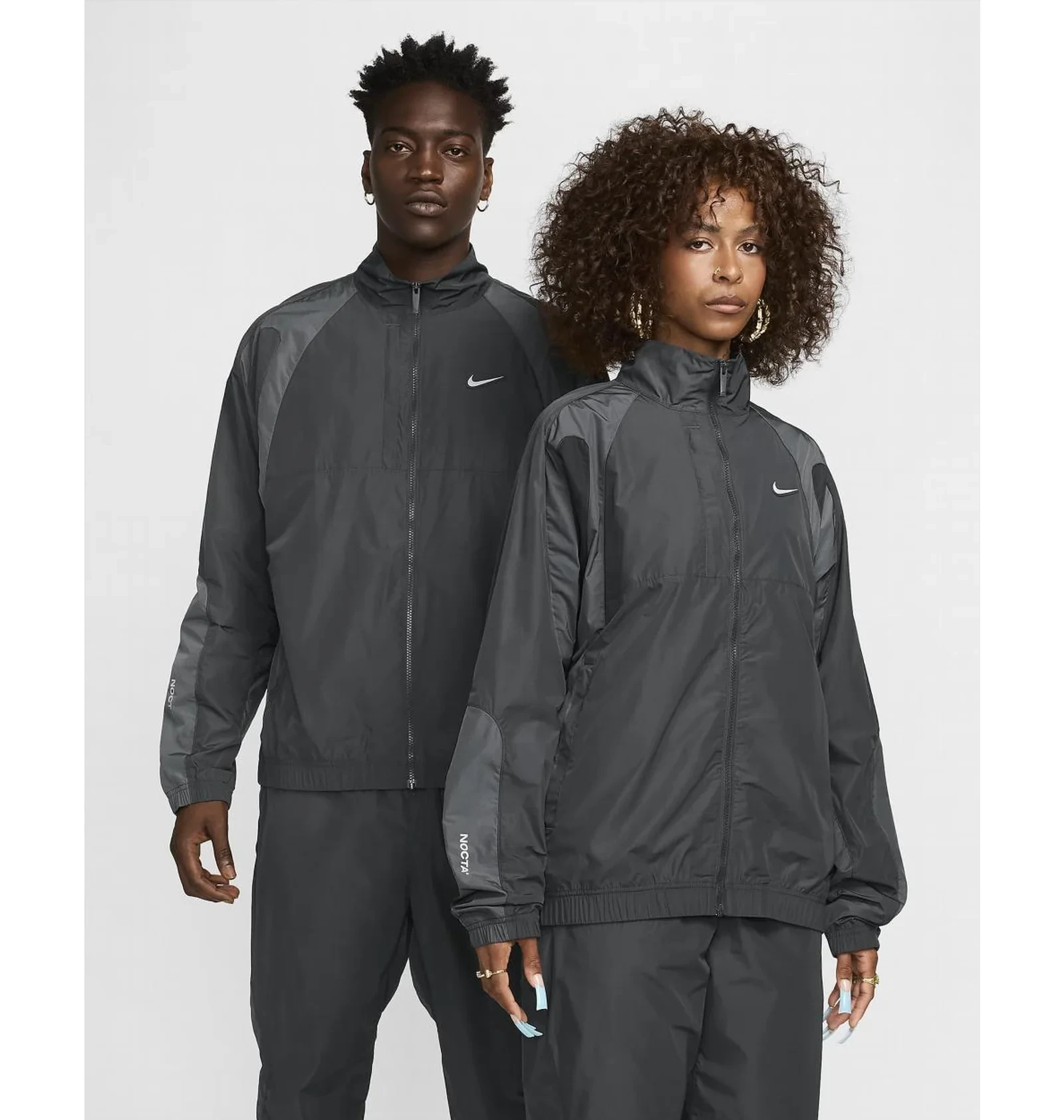 Олімпійка чоловіча Nike Nocta Northstar Nylon Track Jacket Black 2