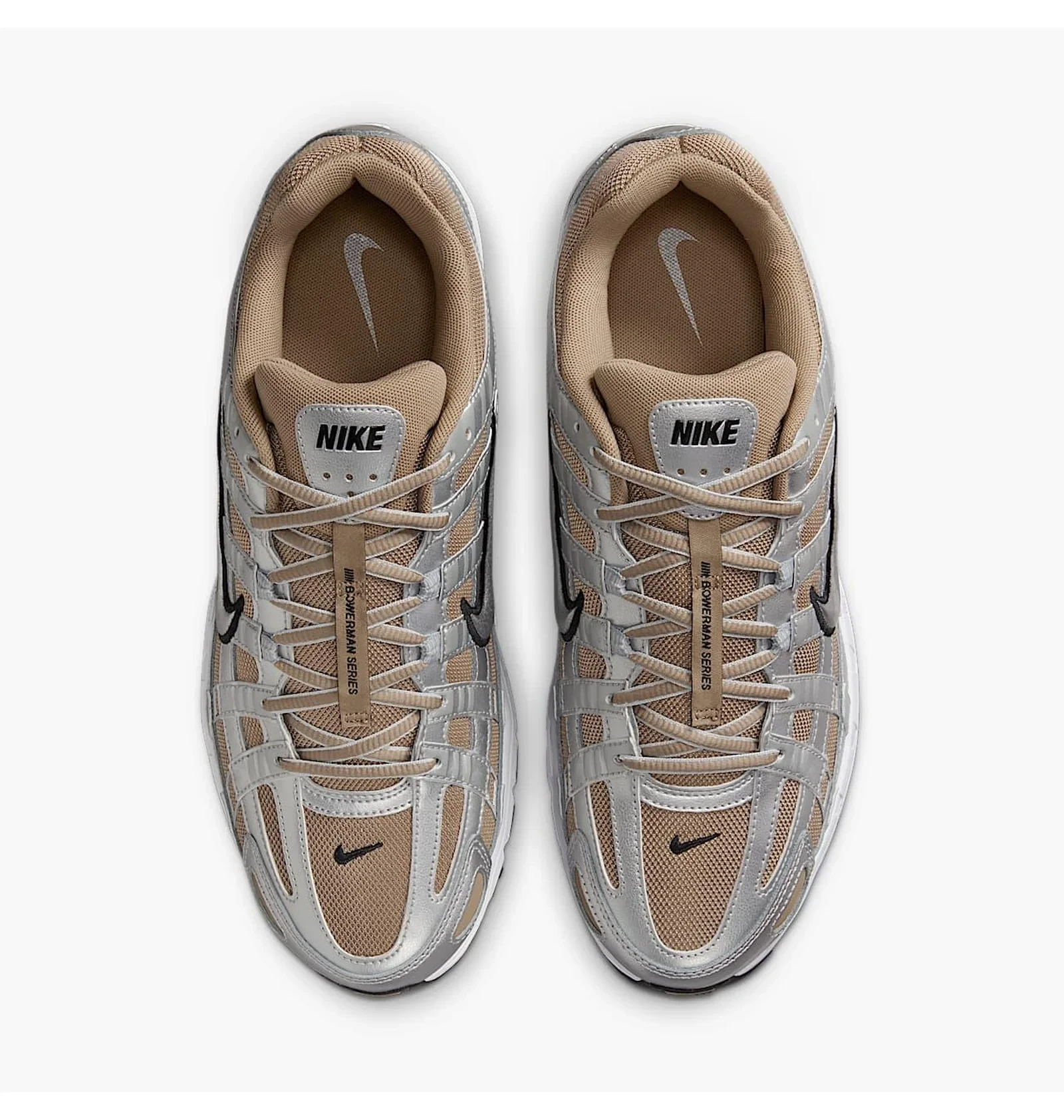 Кросівки чоловічі Nike P-6000 Beige/Metallic 4