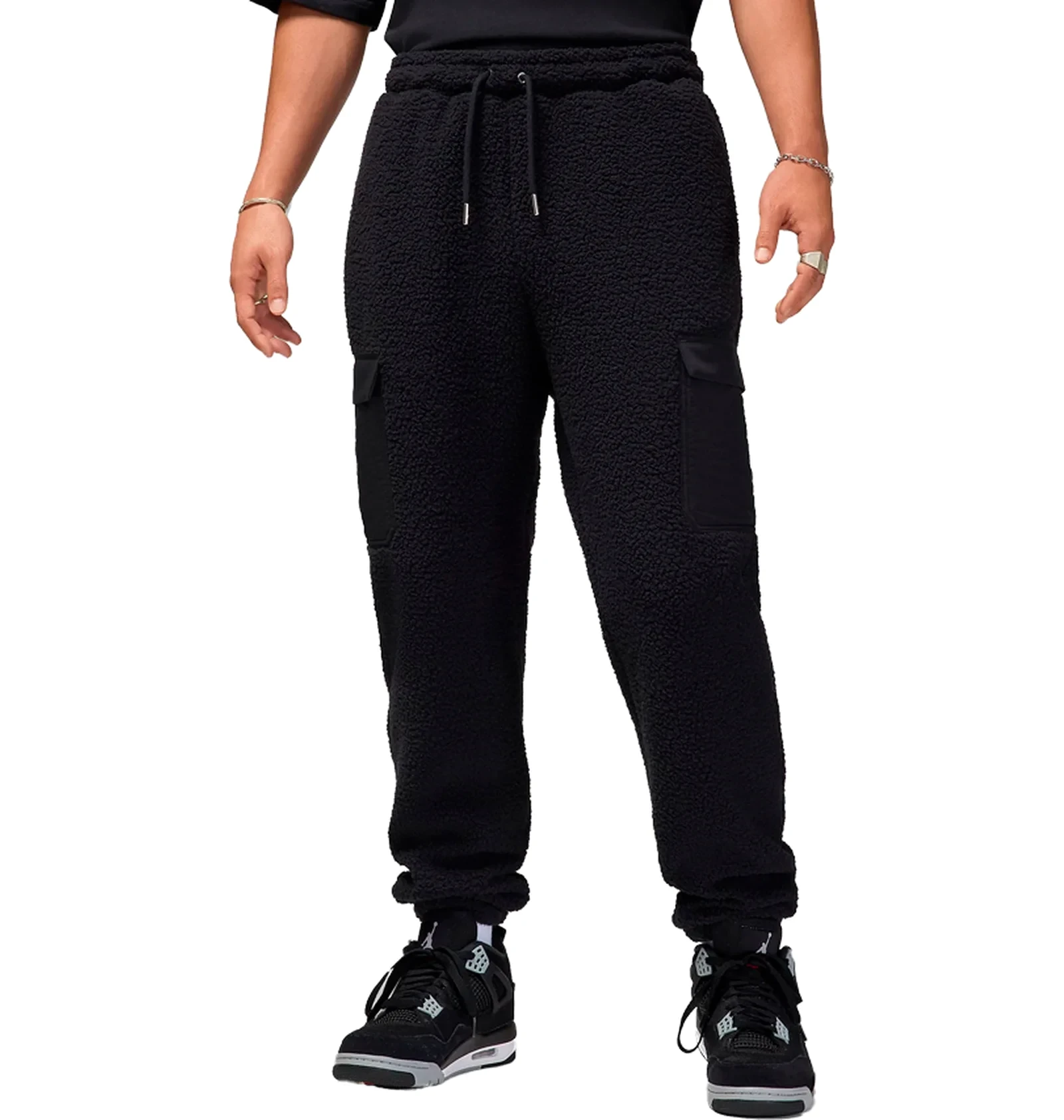 Штани чоловічі Air Jordan Flight High-Pile Fleece Black