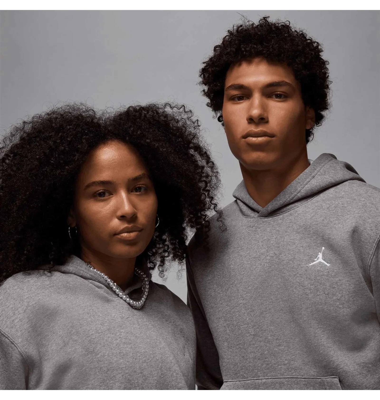 Худі чоловіче Jordan Brooklyn Fleece Grey 3