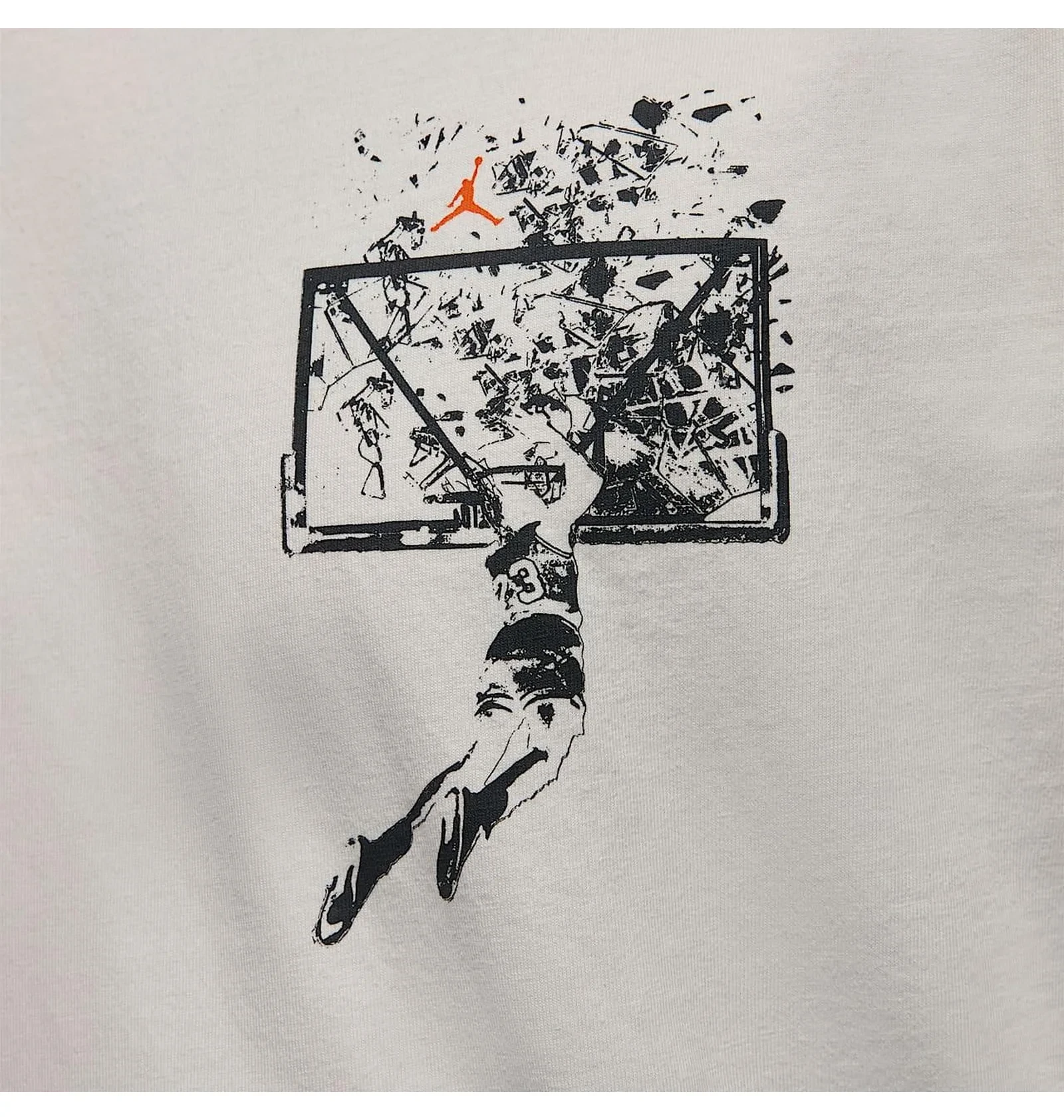 Футболка чоловіча Air Jordan Brk Svv Ovsz Gfx Ss Crew White 4
