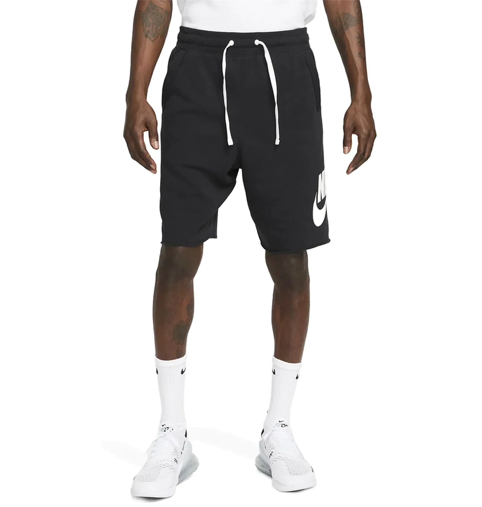 Шорти чоловічі Nike Club Alumni Mens French Terry Black