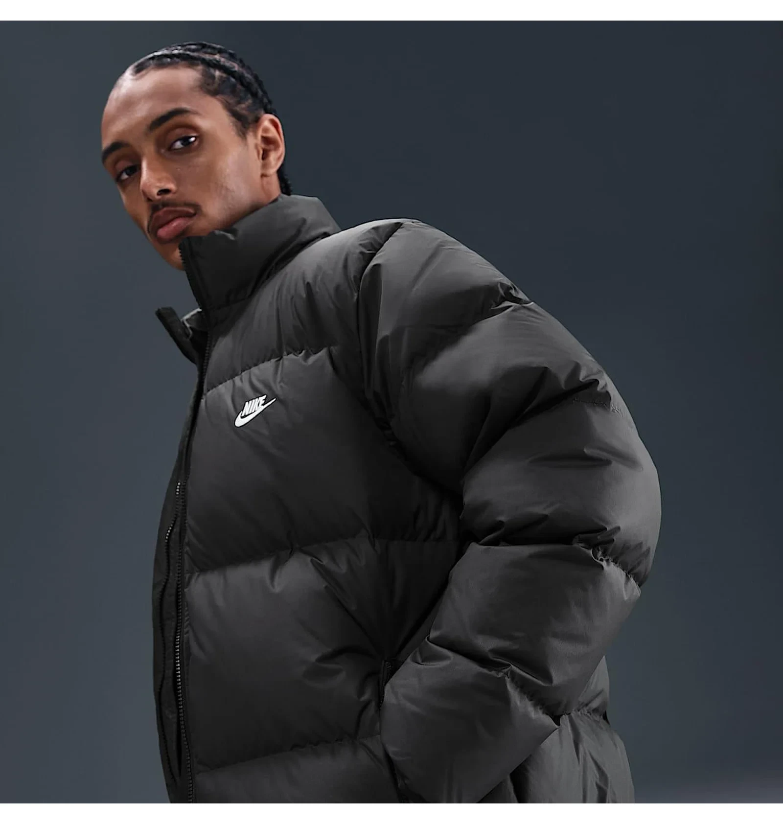 Пуховик чоловічий Nike Club Puffer 550 Black 4