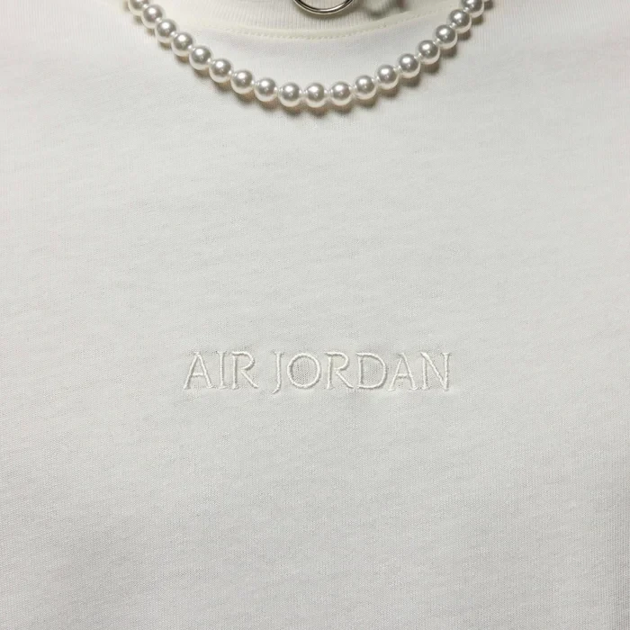 Футболка чоловіча Air Jordan Wordmark 85 Ss Tee Lt Orewood White 2