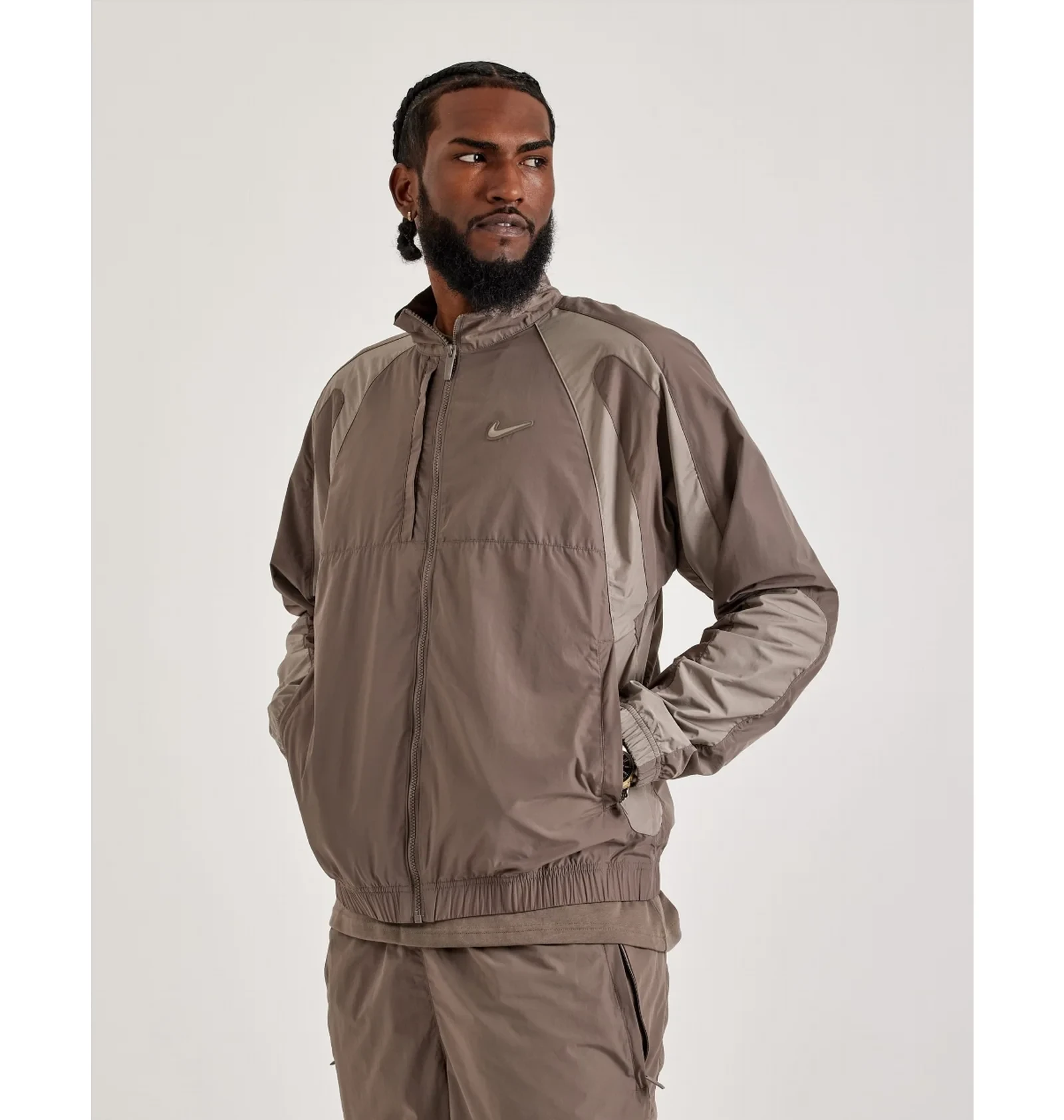 Олімпійка чоловіча Nike Nocta Woven Track Jacket Brown 3