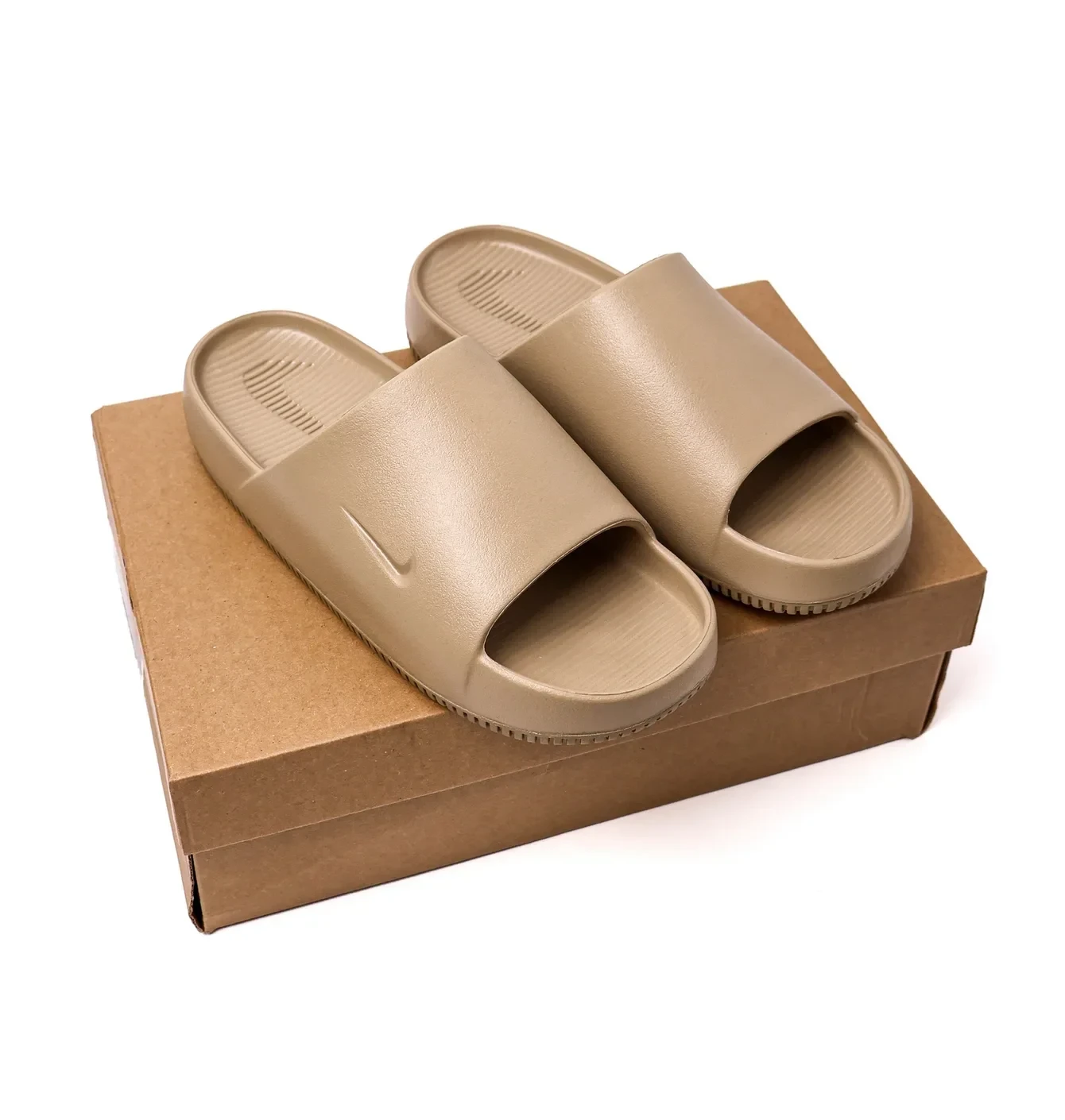 Шльопанці чоловічі Nike Calm Slides Beige 2