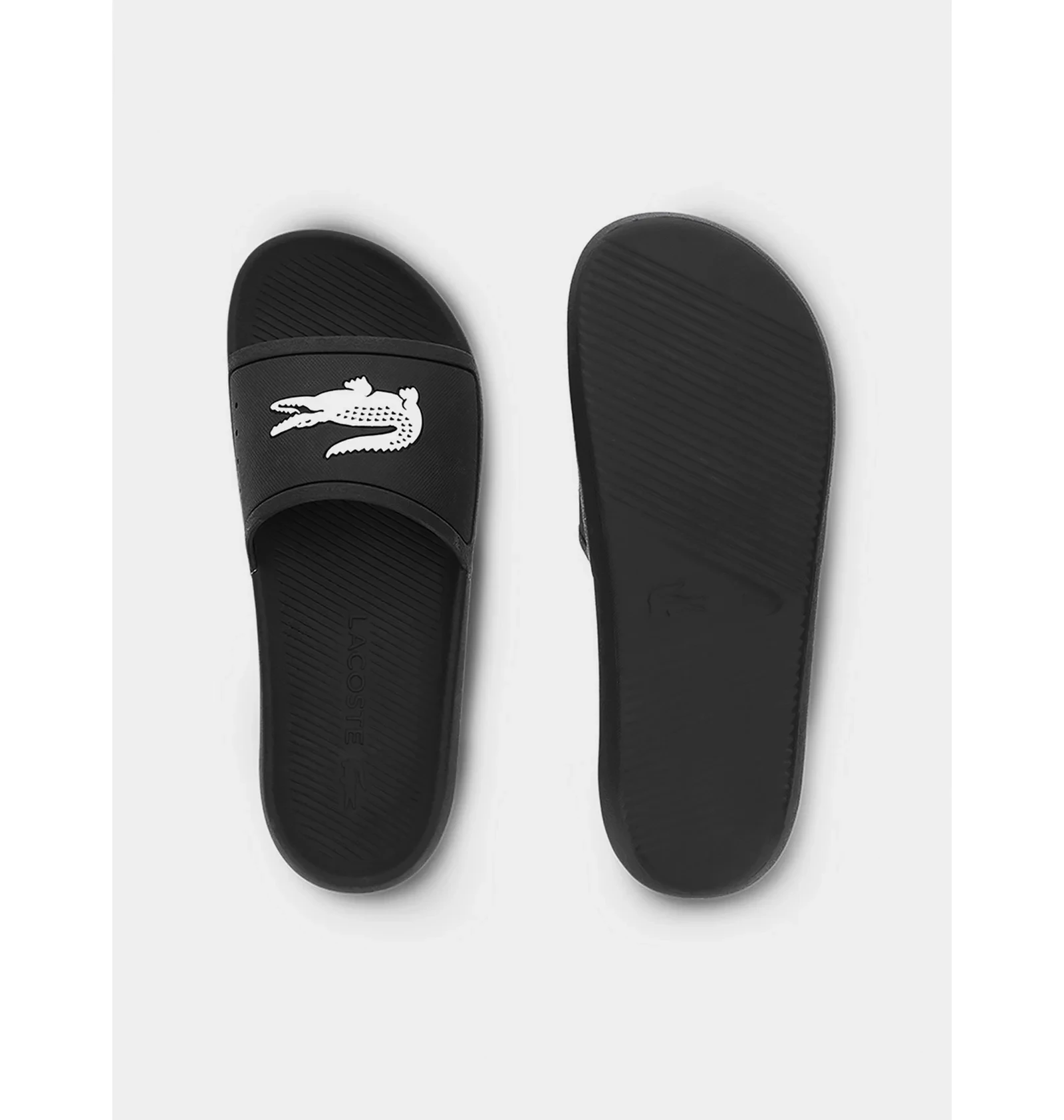Тапочки чоловічі Lacoste Croco Black 4