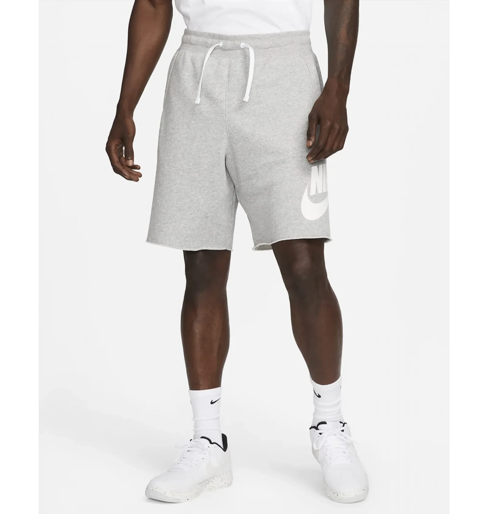 Шорти чоловічі Nike Club Alumni Mens French Terry Grey 2