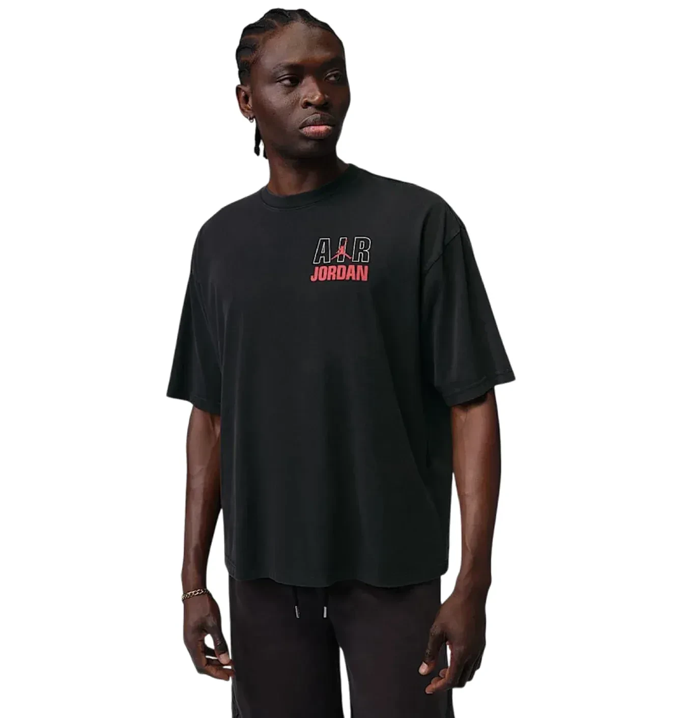 Футболка чоловіча Air Jordan Flt Reis Lgnd Ss Crew Black