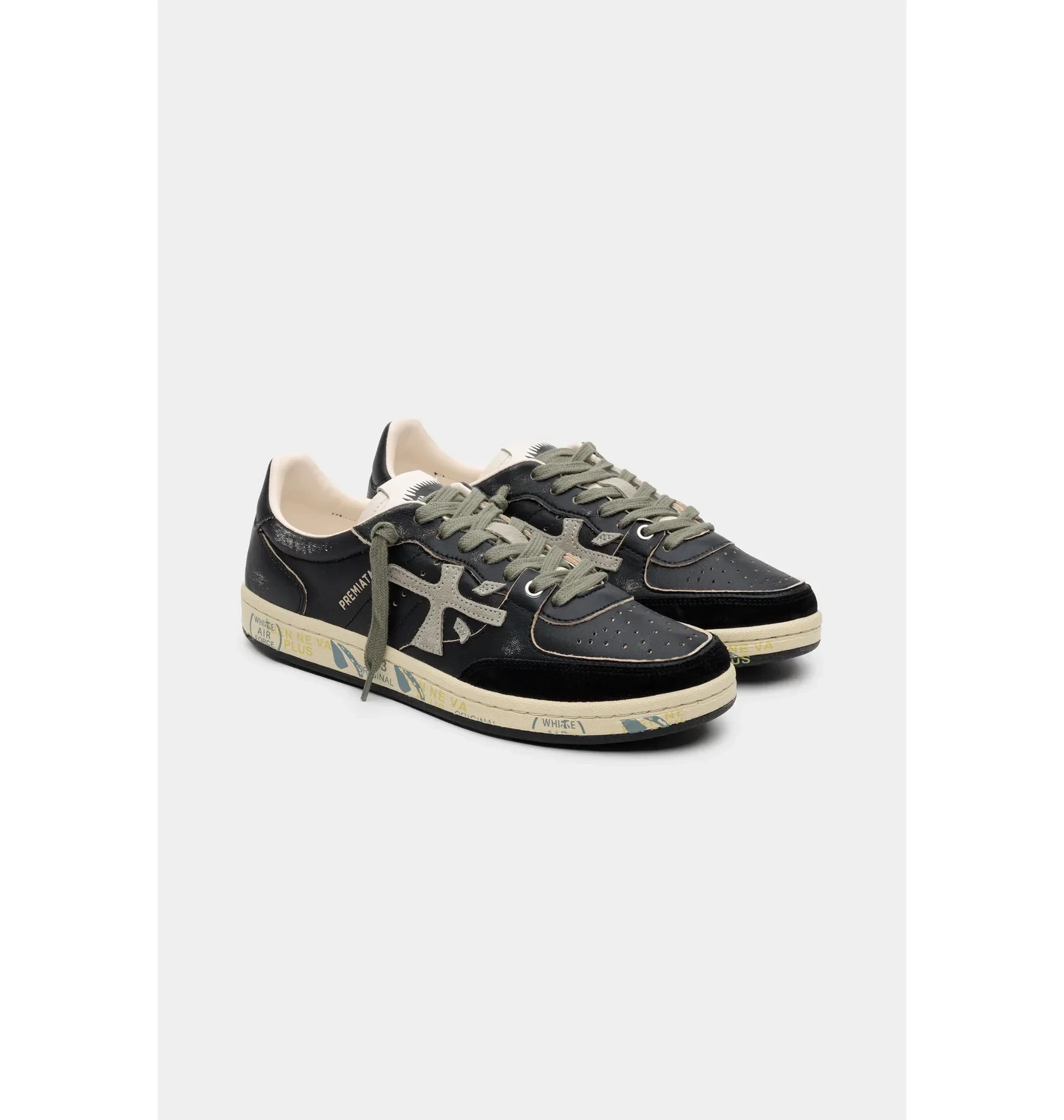 Кросівки чоловічі Premiata Bskt Clay Black 2