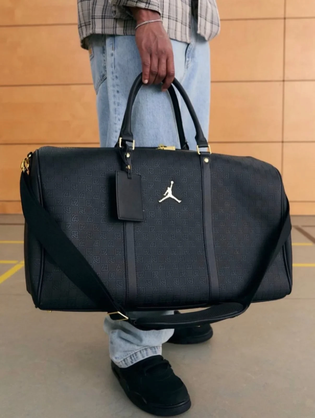 Сумка унісекс Air Jordan Jam Monogram Black (40 L) 3