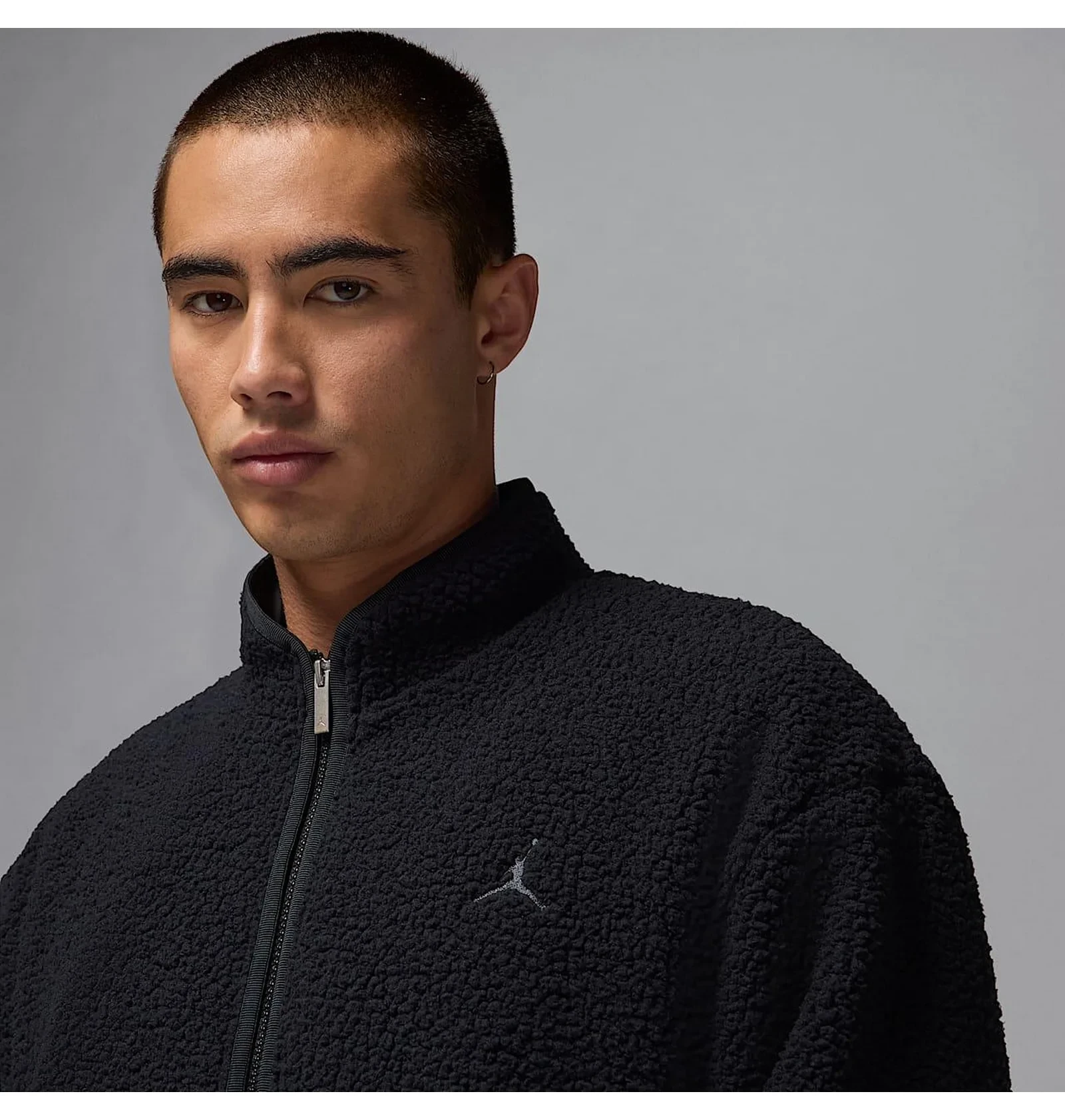 Куртка чоловіча Air Jordan Sherpa Black 3