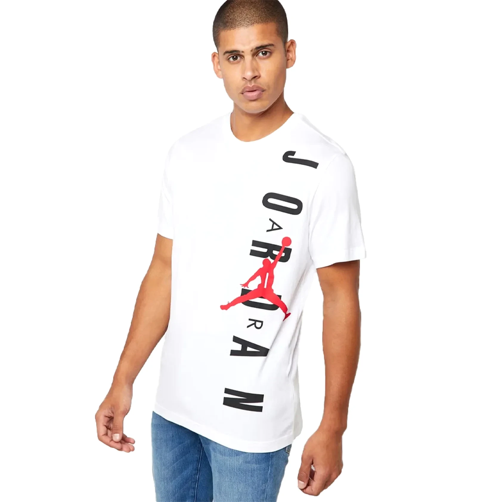 Футболка чоловіча Air Jordan Hbr Vertical Tee White