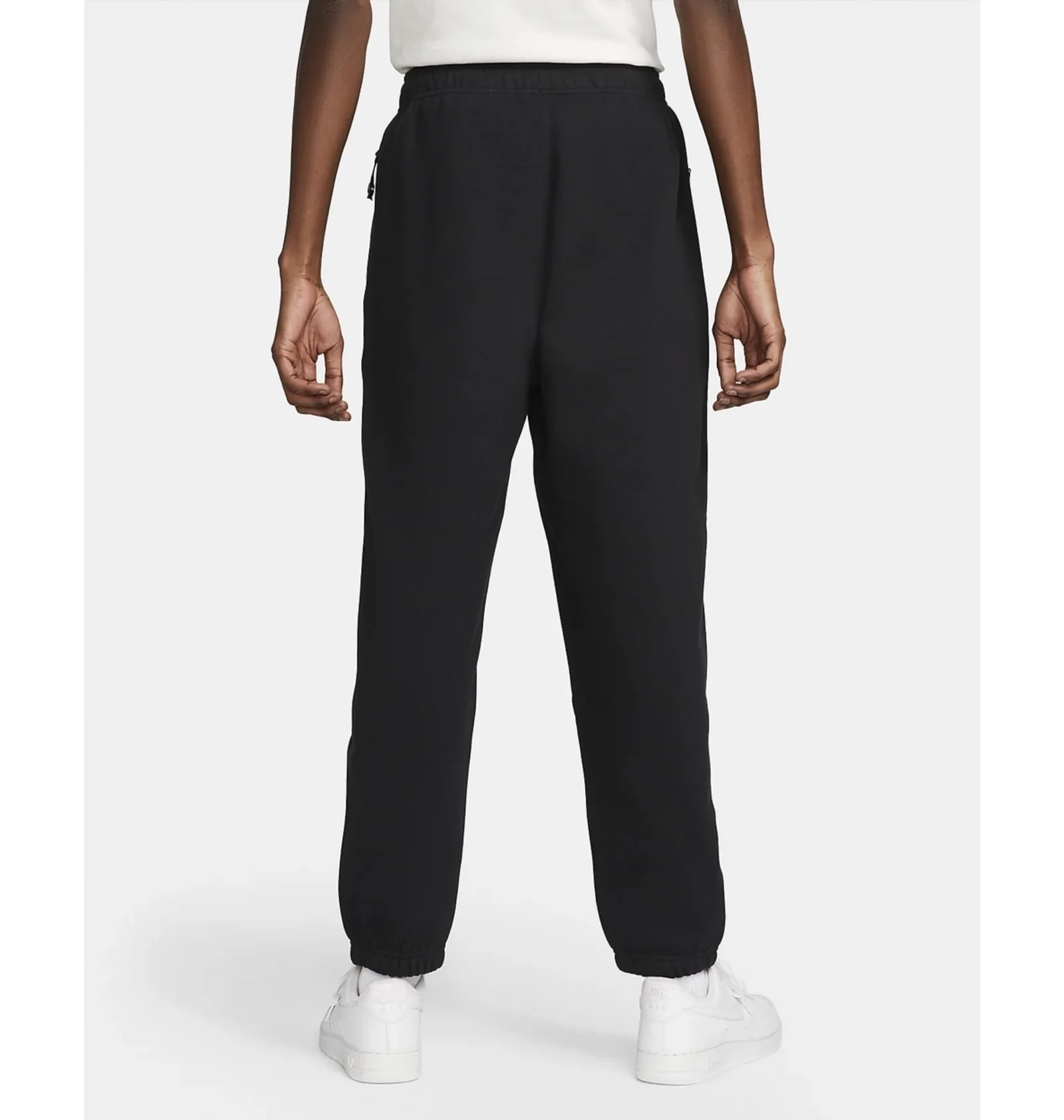 Штани чоловічі Nike Solo Swoosh Fleece Joggers Black 4