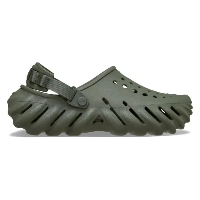 Тапочки чоловічі CROCS Echo Clog Olive