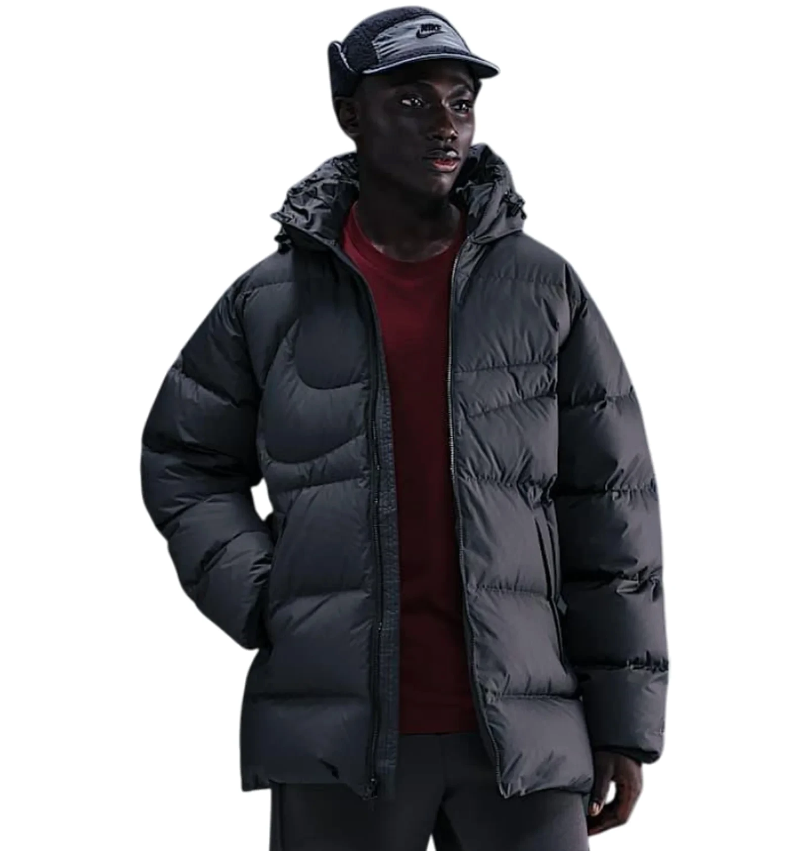 Пуховик чоловічий Nike Club Hd Max 7 Black