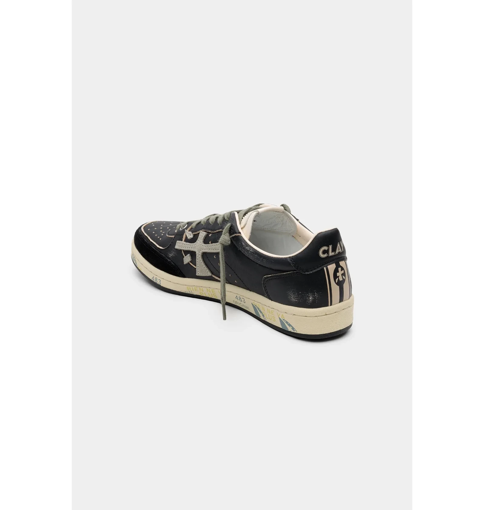Кросівки чоловічі Premiata Bskt Clay Black 3