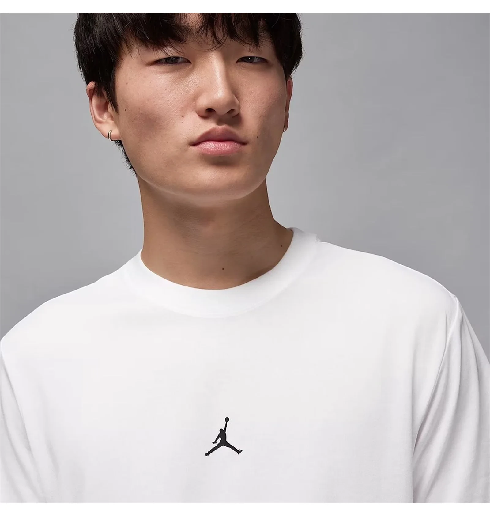 Футболка чоловіча Air Jordan Sport MenS Dri-Fit Jumpman T-Shirt White 4