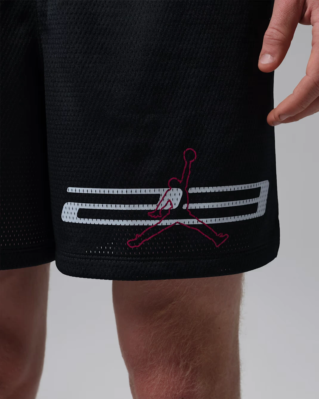Шорти чоловічі Air Jordan Mesh Graphic чорні 6