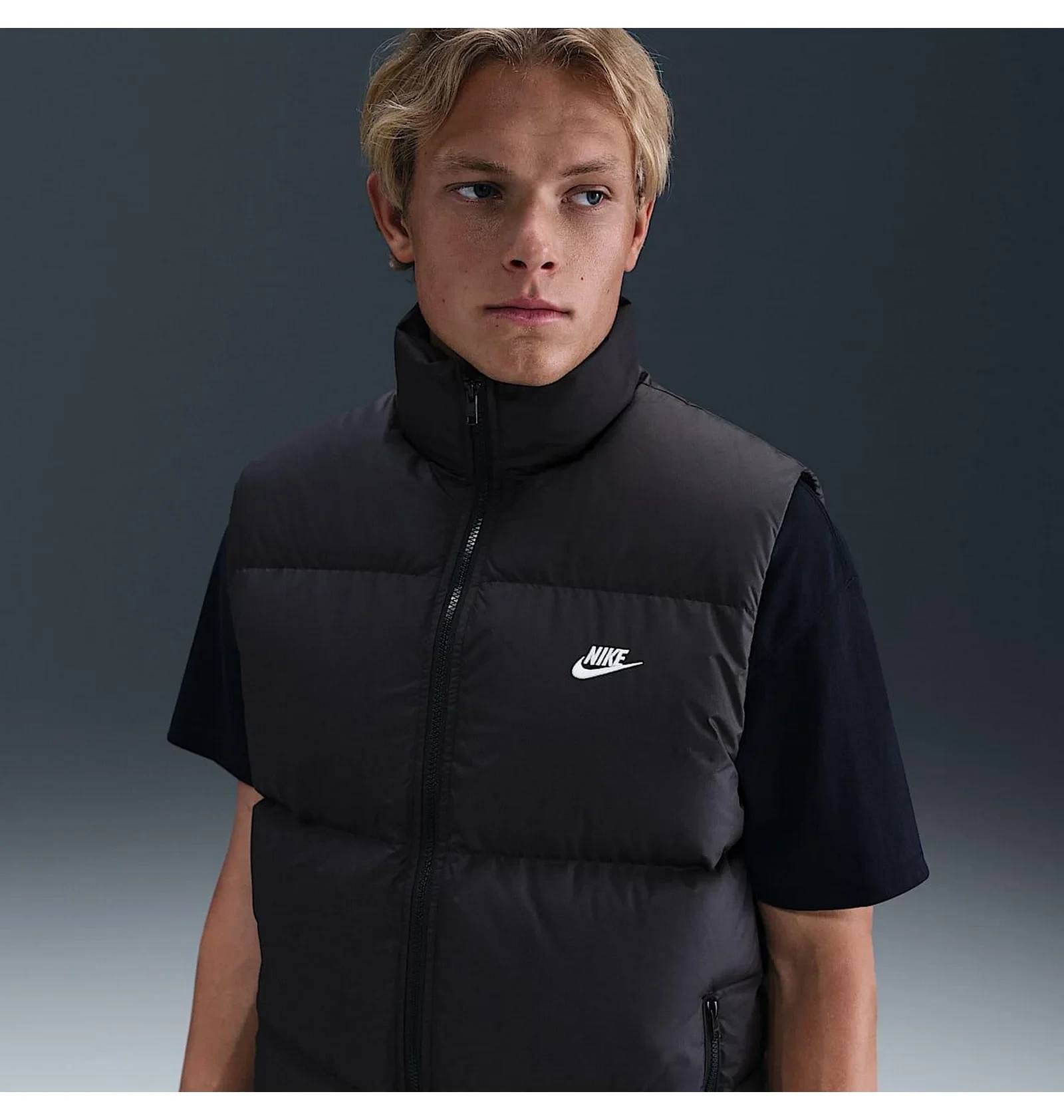 Жилетка чоловіча Nike Club Puffer Black 2