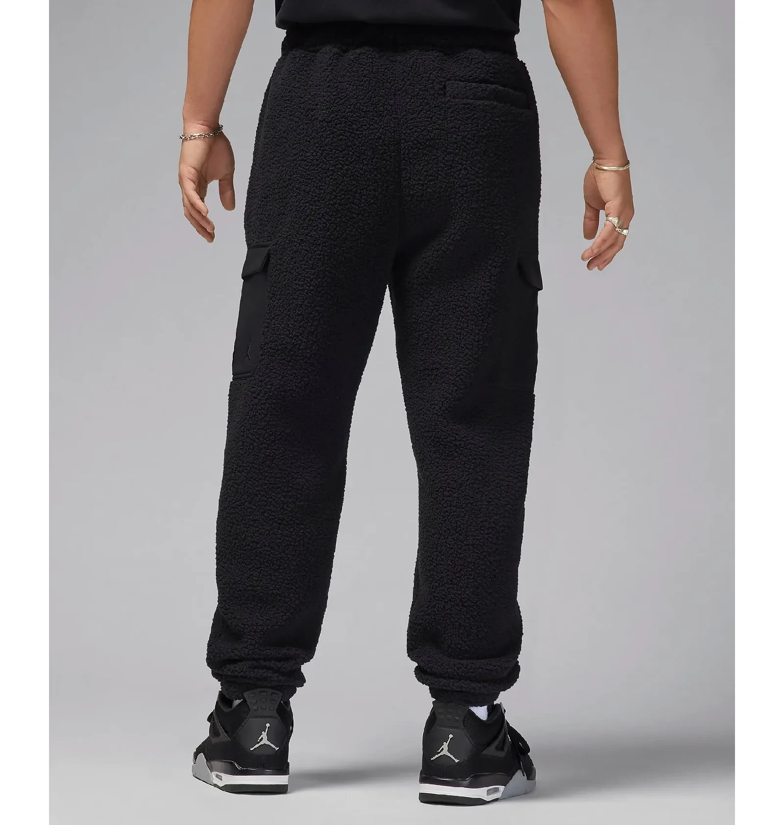 Штани чоловічі Air Jordan Flight High-Pile Fleece Black 3