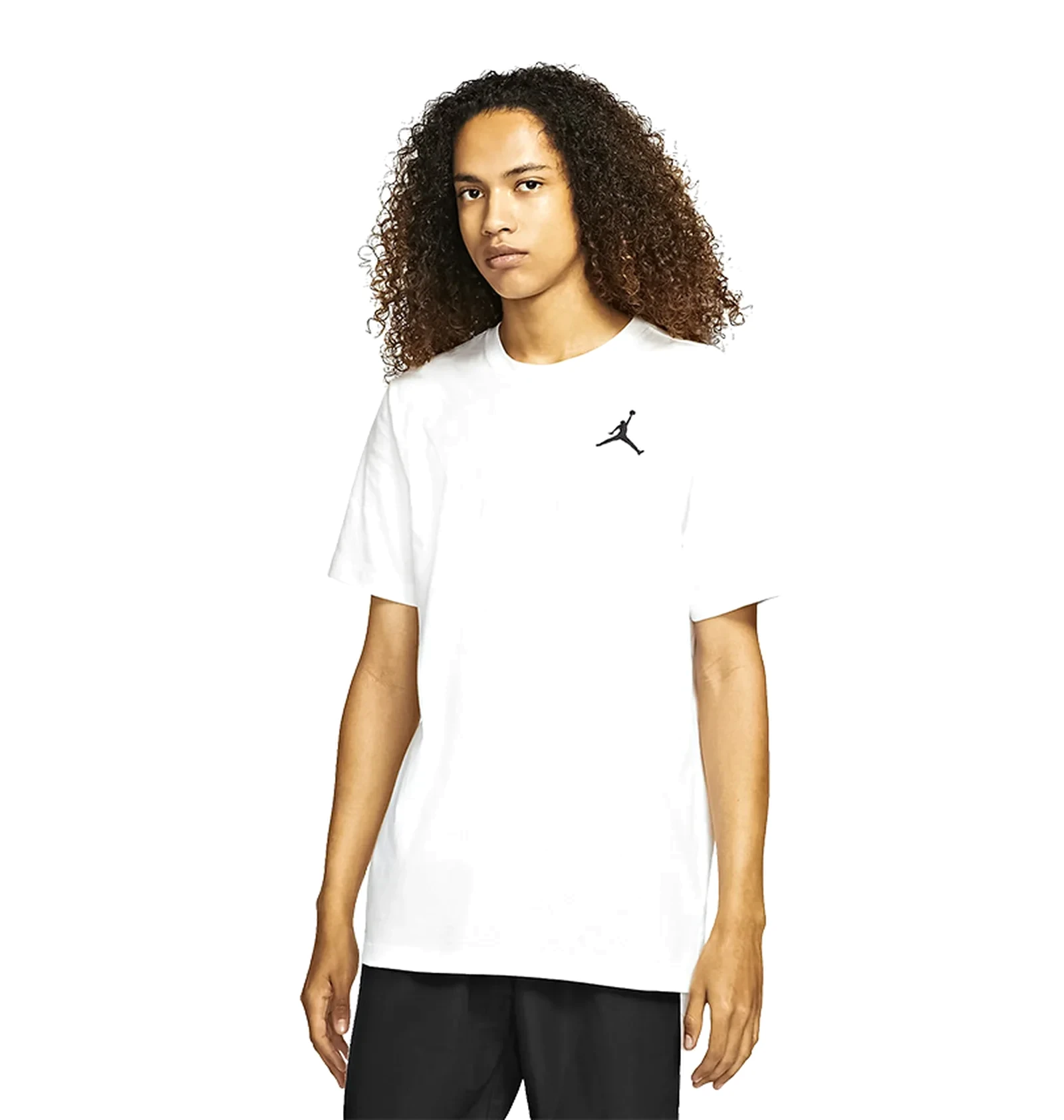 Футболка чоловіча Air Jordan M J Jumpman Emb Ss Crew White