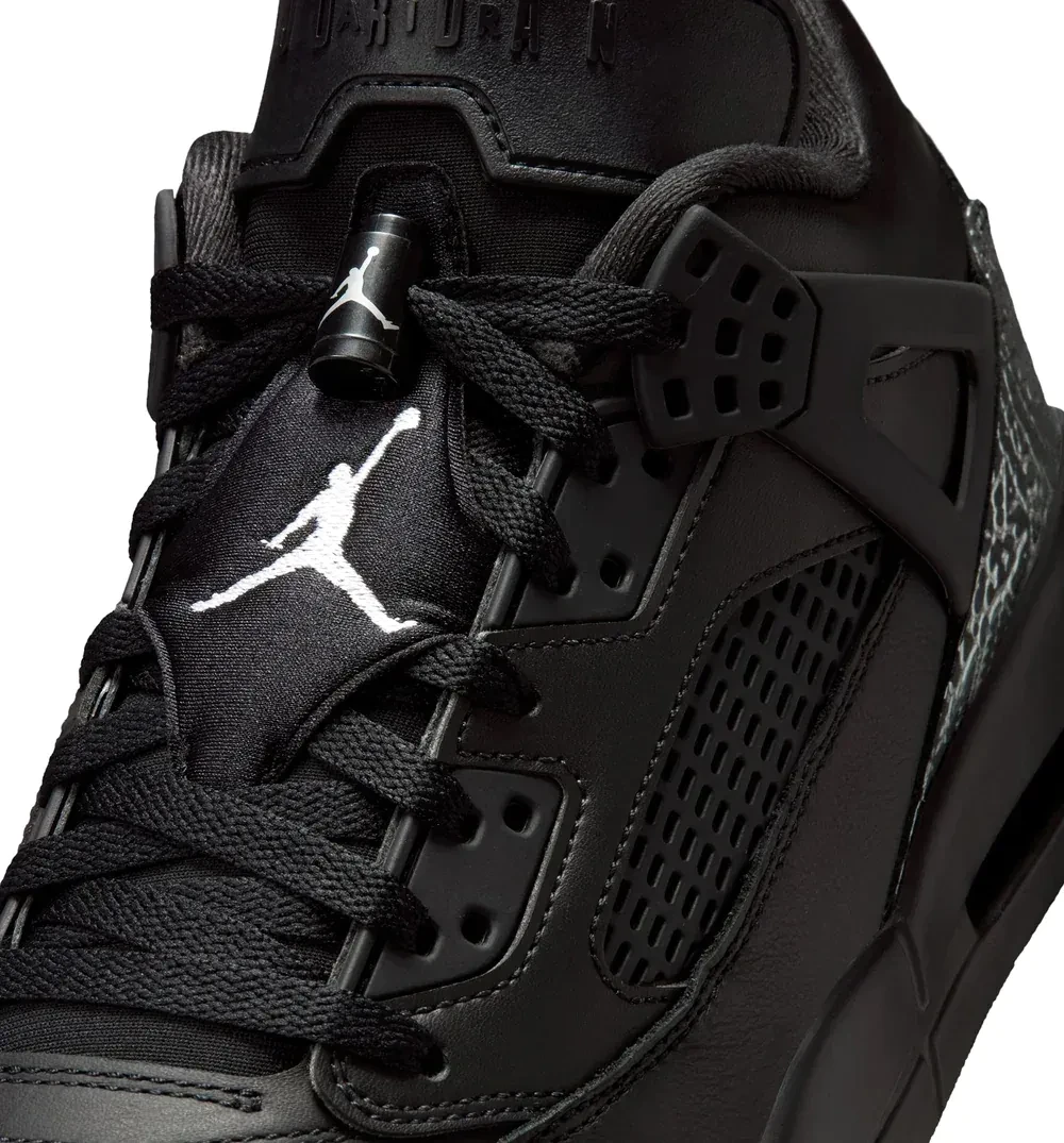 Кросівки Air Jordan Spizike Low Black Metallic Silver чоловічі 2