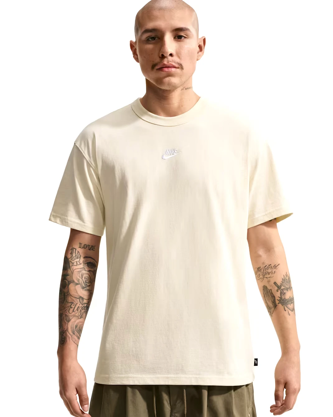 Футболка чоловіча Nike Premium Club T-Shirt In Beige