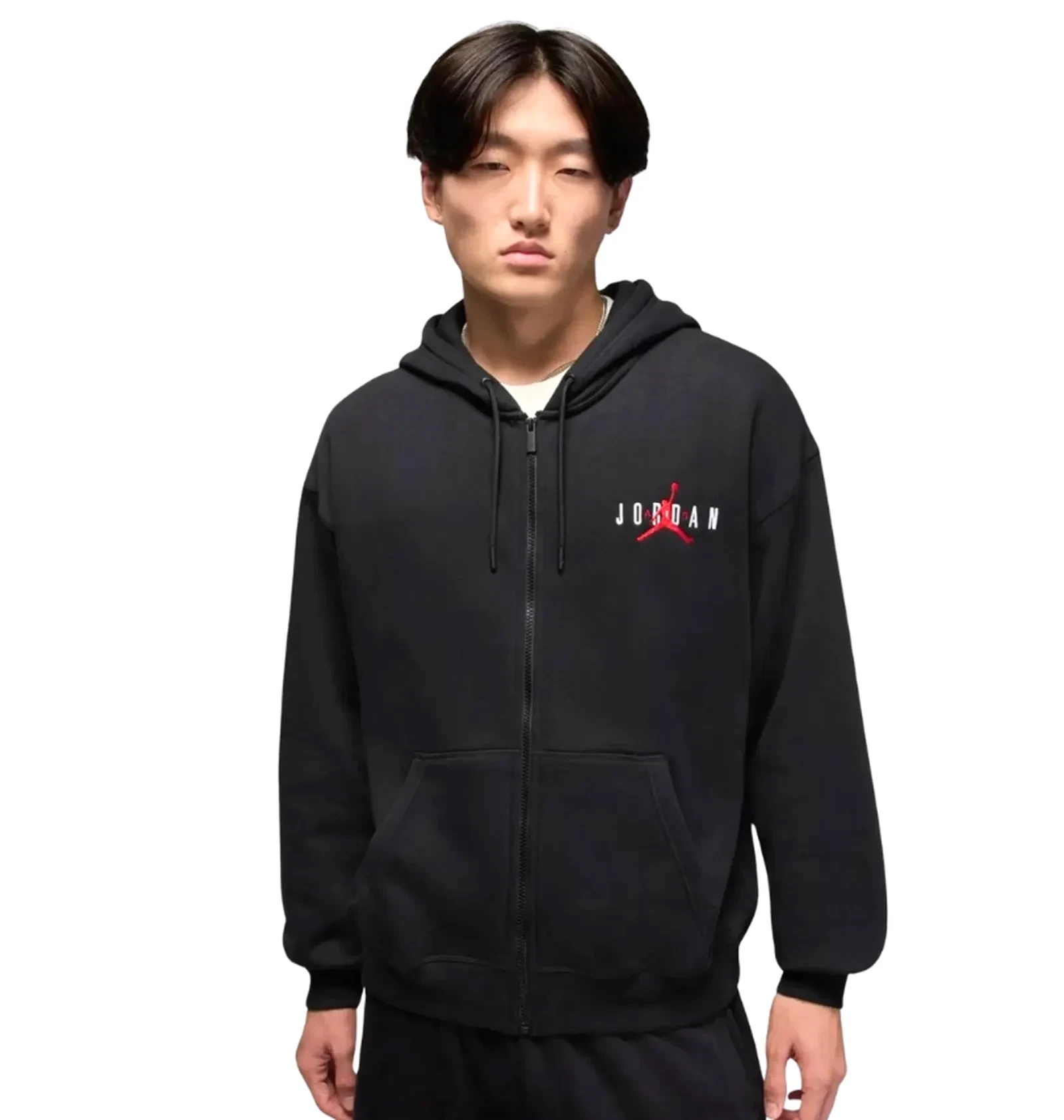 Толстовка чоловіча Air Jordan Brk Ovs Strch Fz Hd Black