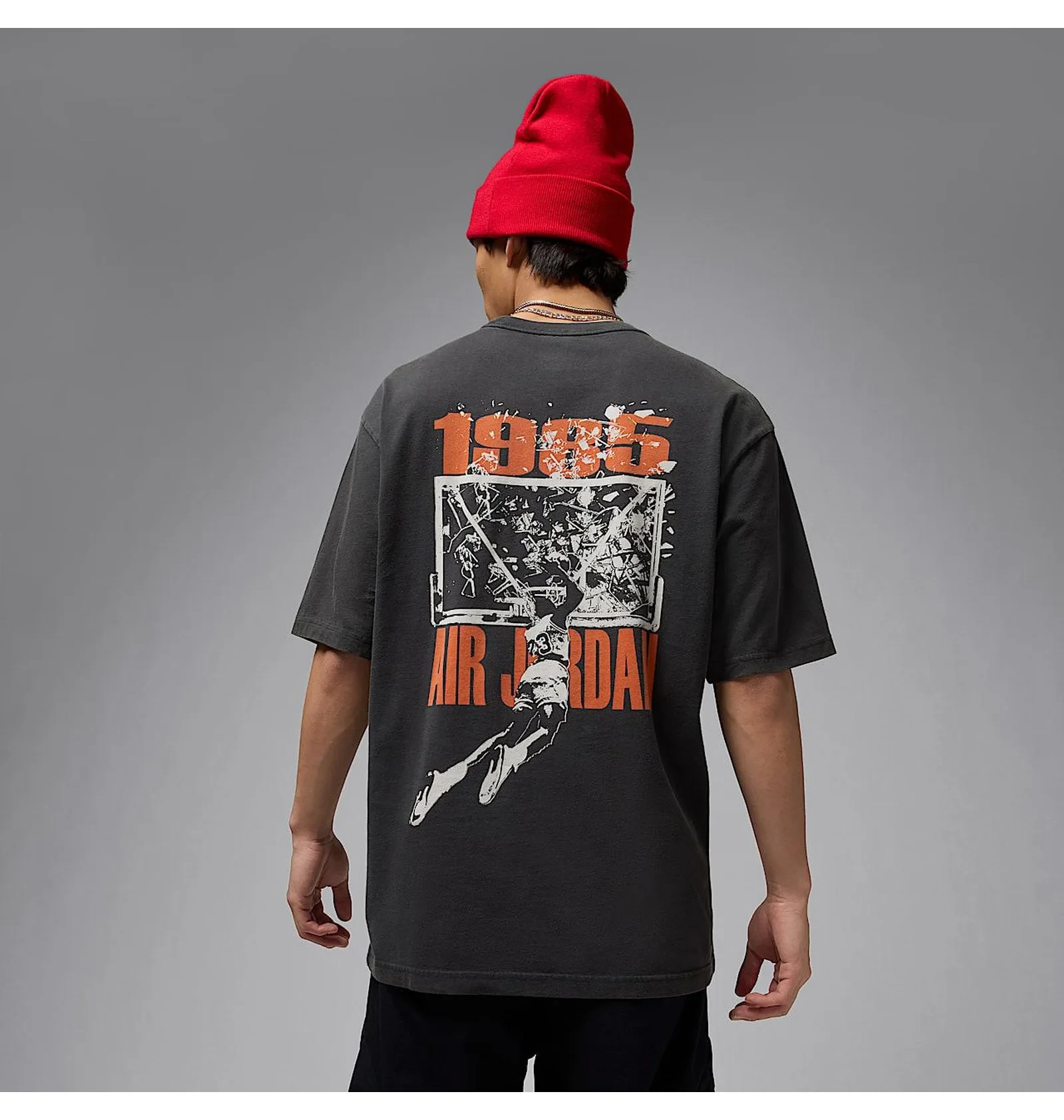 Футболка чоловіча Nike Brk Svv Ovsz Gfx Ss Crew Black 2
