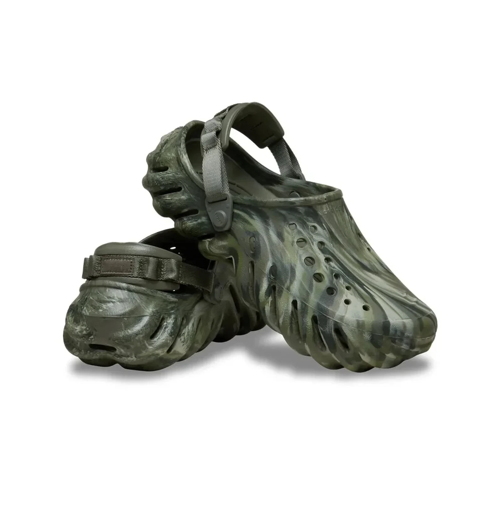 Тапочки унісекс CROCS Echo Olive 2