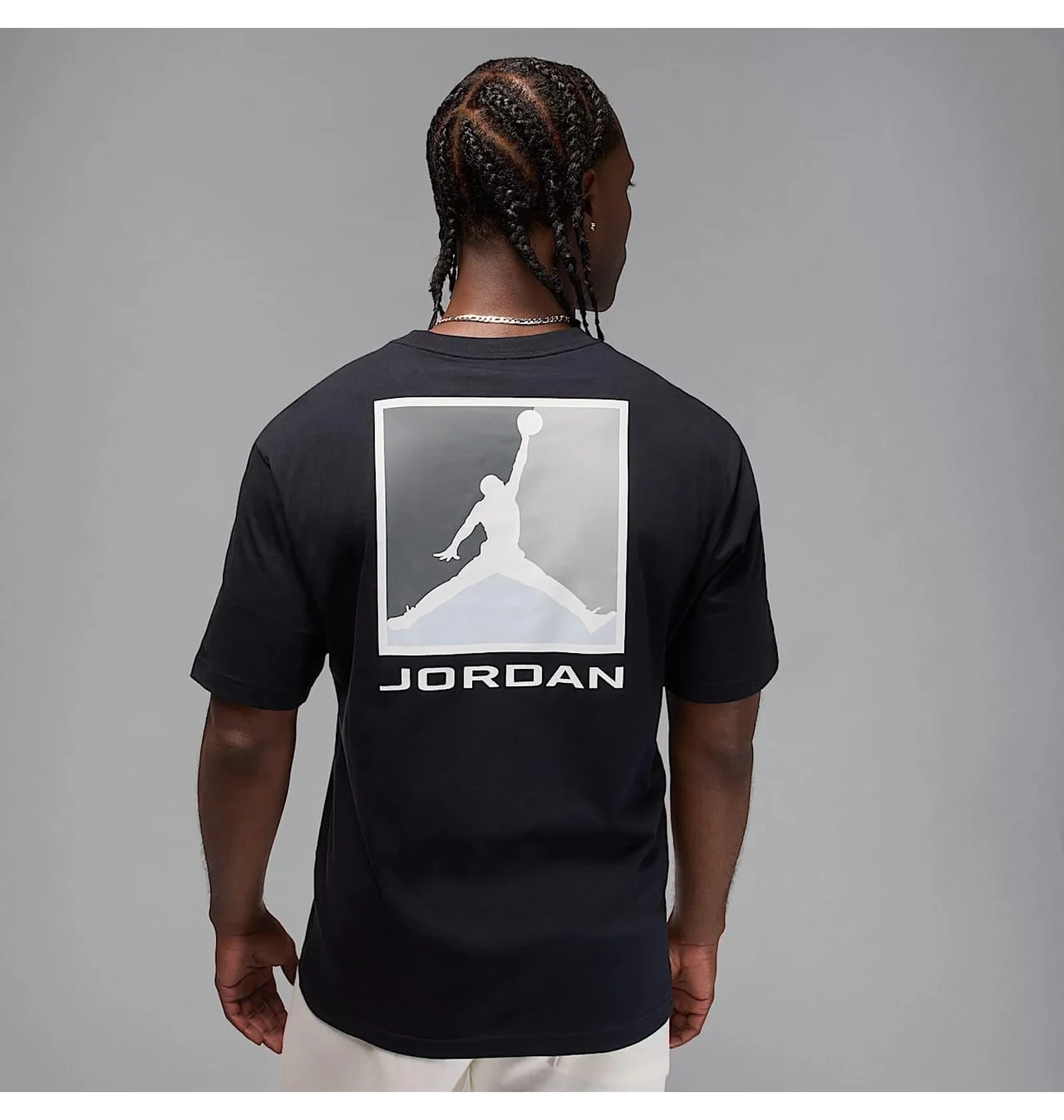 Футболка чоловіча Air Jordan Brooklyn Black 3
