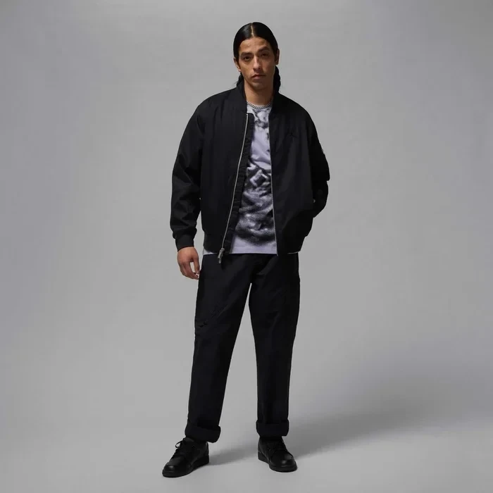 Бомбер чоловічий Air Jordan Essentials Lightweight Renegade Black 4