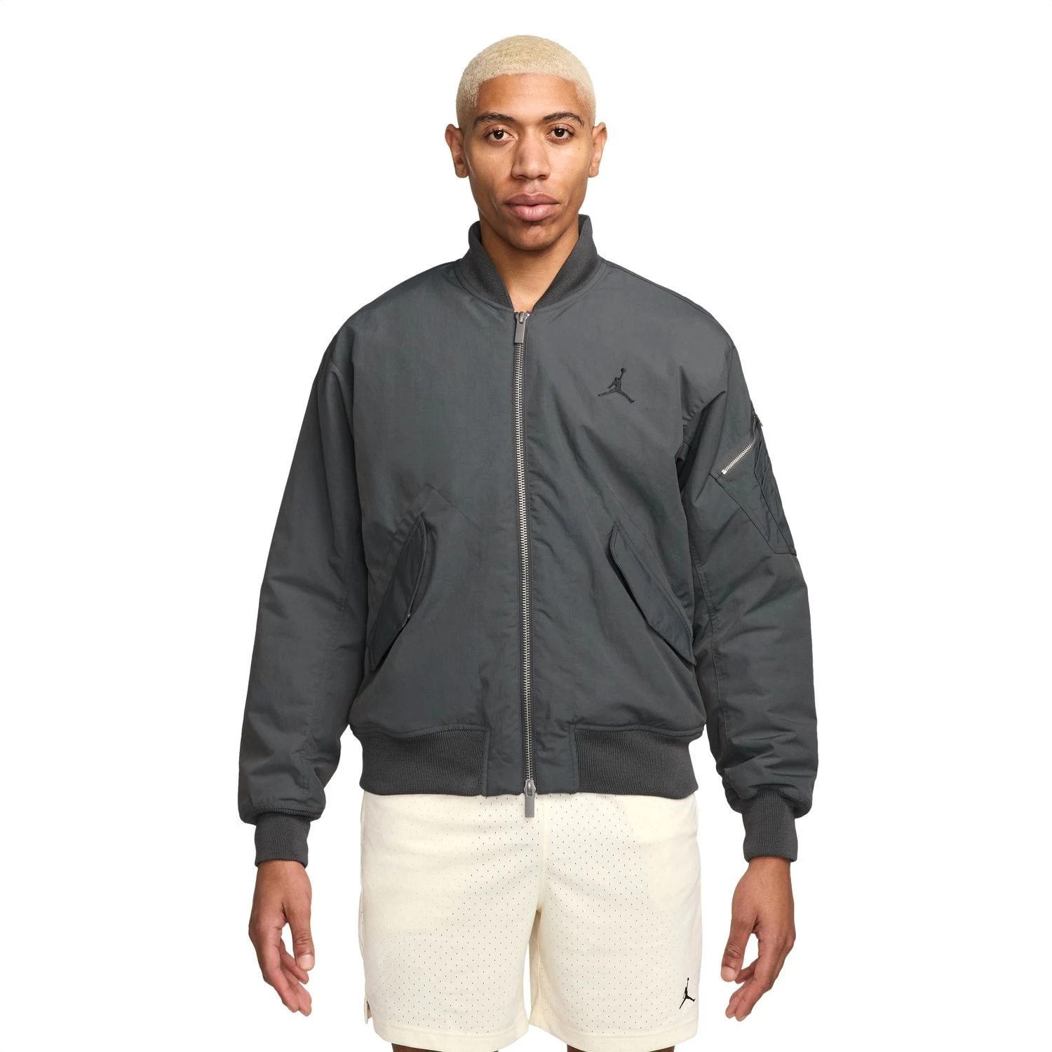 Куртка Air Jordan Renegade Men's Jacket 'Iron Grey/Royal/Black'