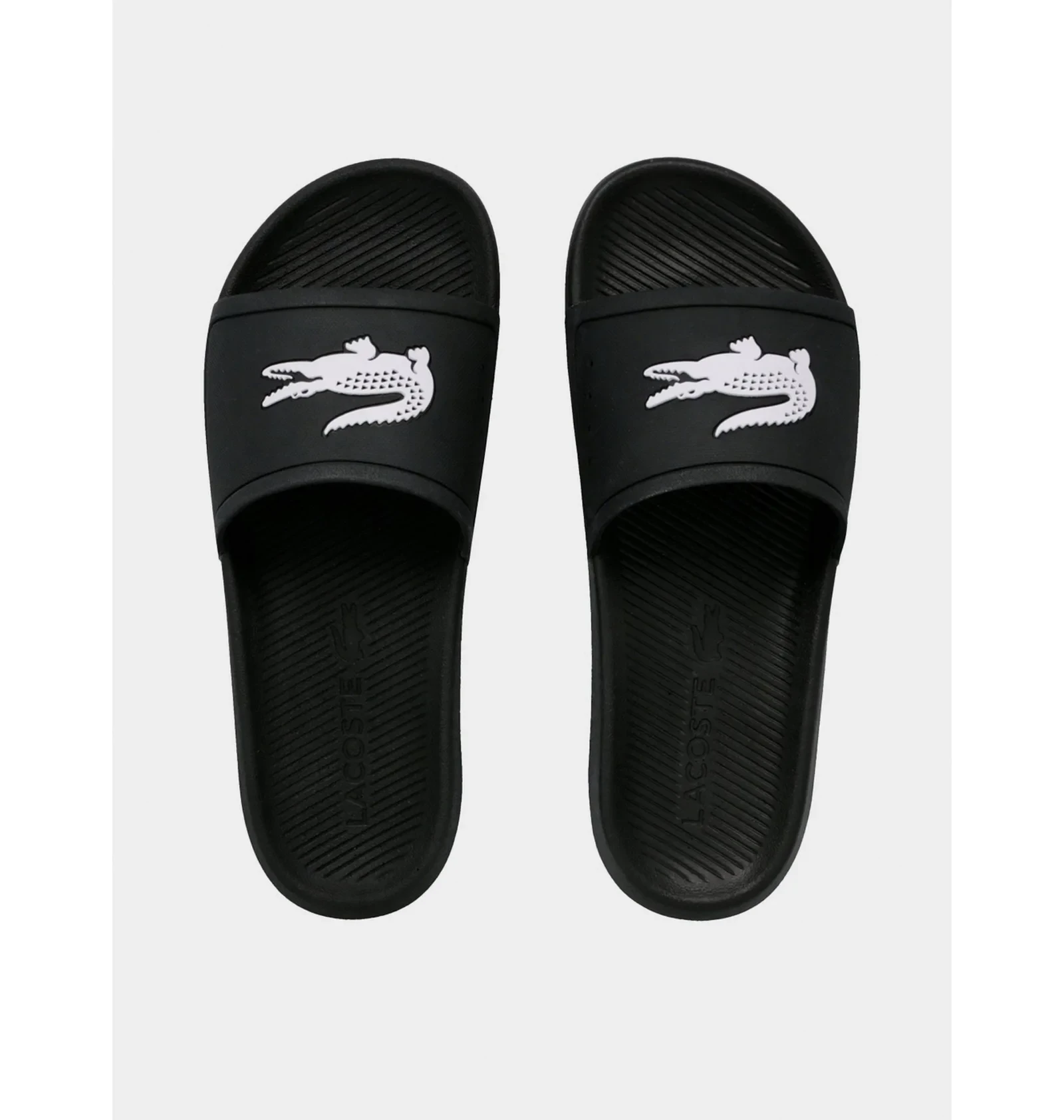 Тапочки чоловічі Lacoste Croco Black 3
