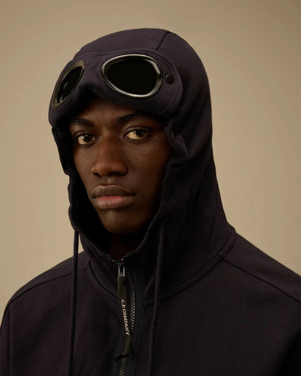Худі C.P. Company Diagonal Raised Fleece Goggle Zipped Hooded 5